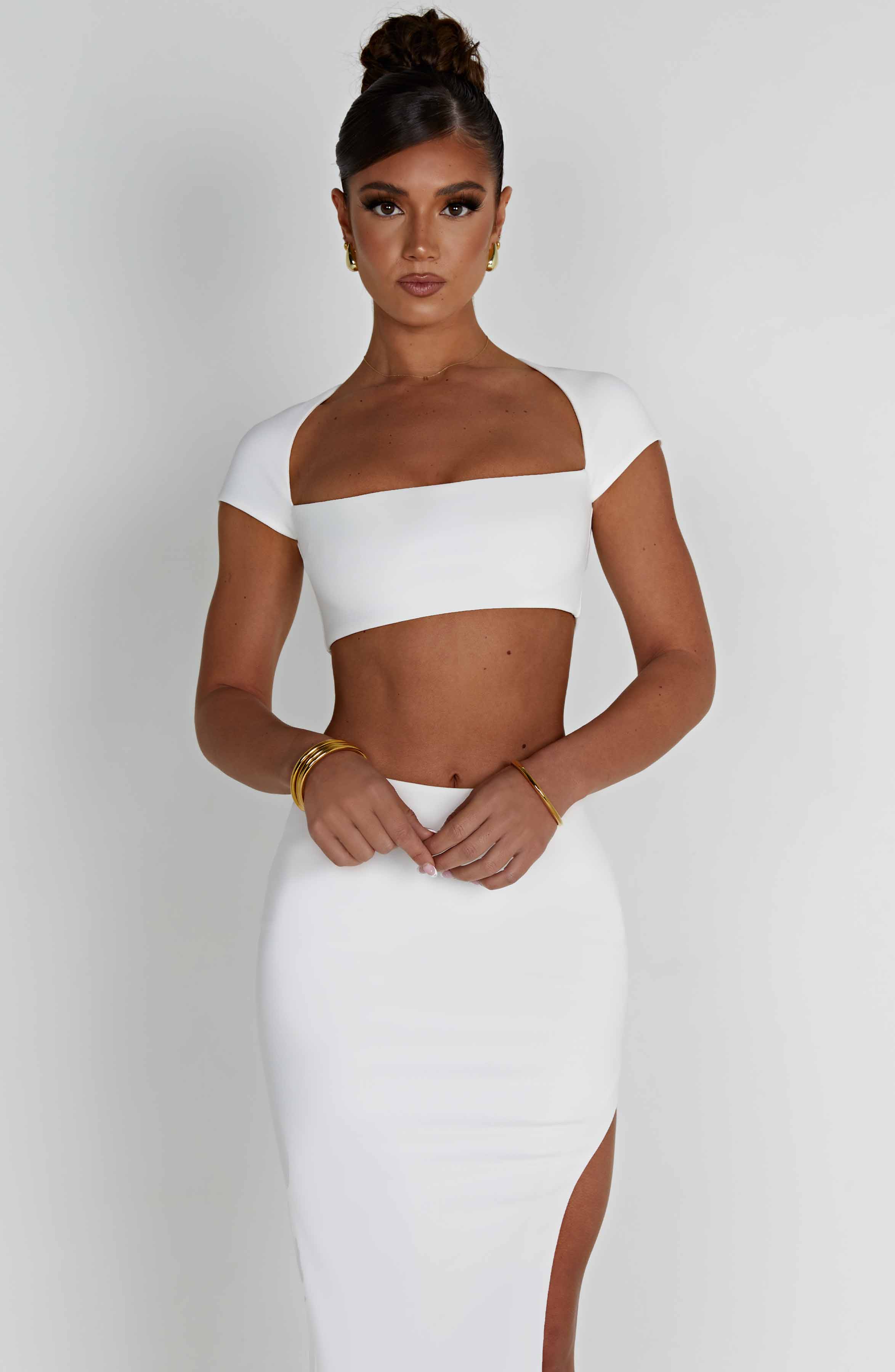 Adorn Top - Ivory - Napalia
