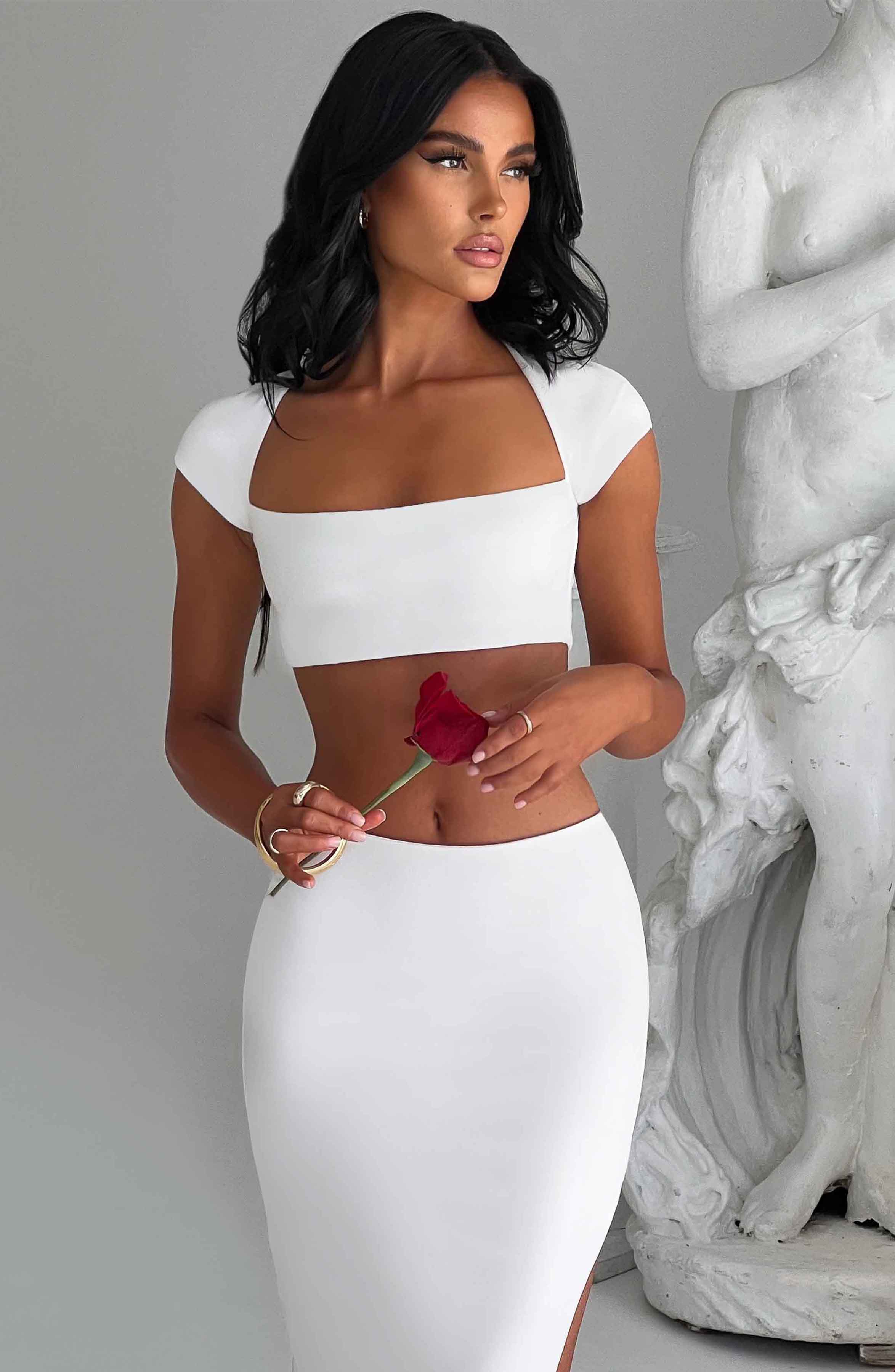 Adorn Top - Ivory - Napalia