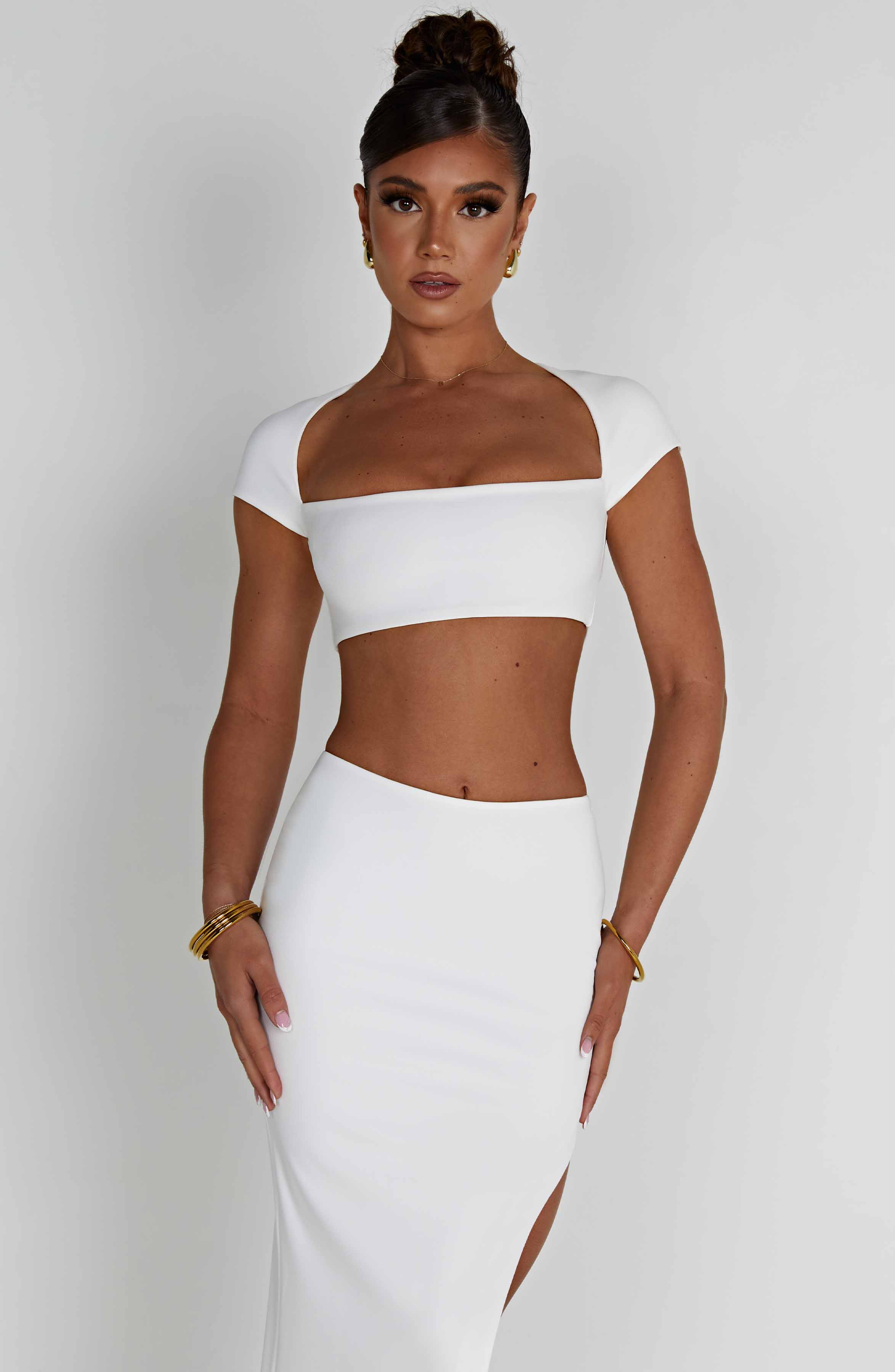 Adorn Top - Ivory - Napalia