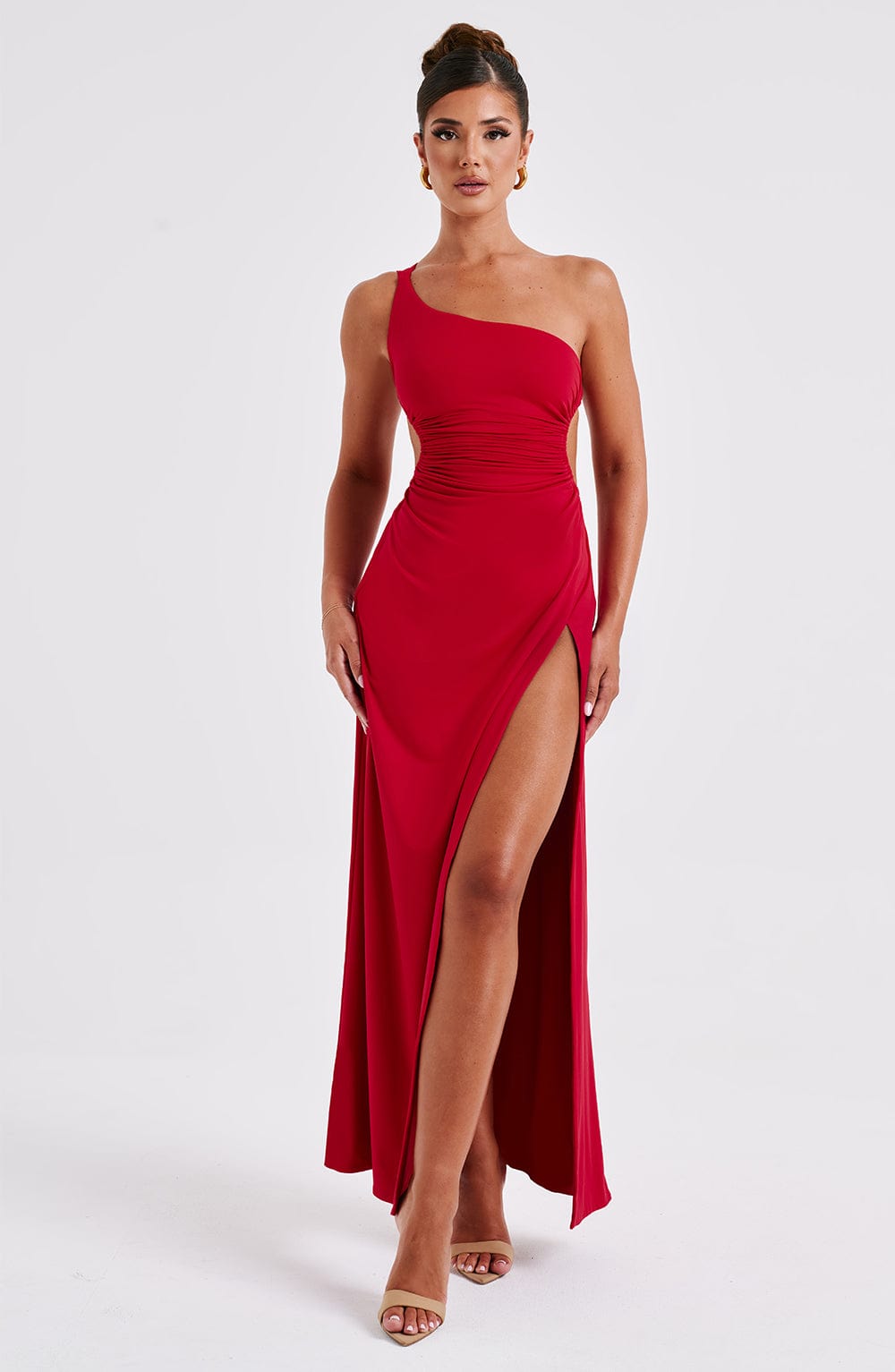 Alecia Maxi Dress - Red - Napalia