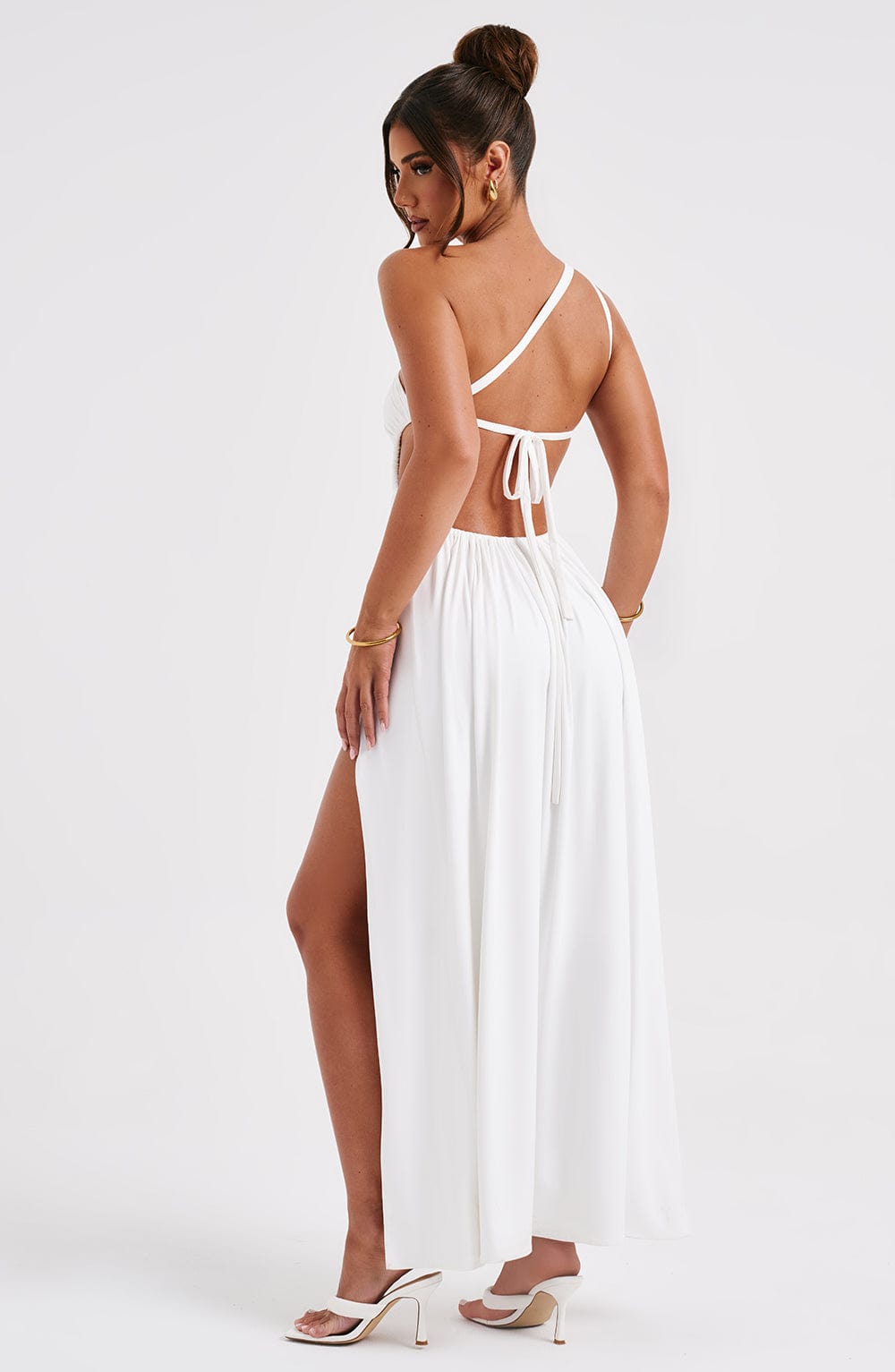 Alecia Maxi Dress - White - Napalia