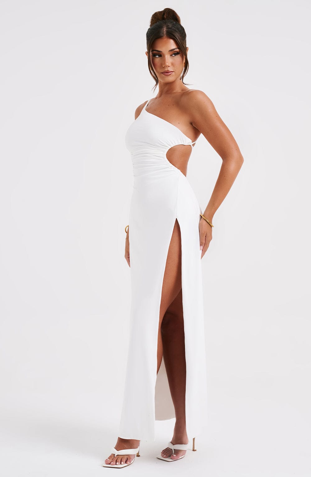 Alecia Maxi Dress - White - Napalia