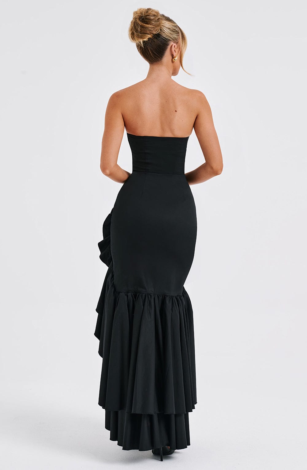Angelina Maxi Dress - Black - Napalia