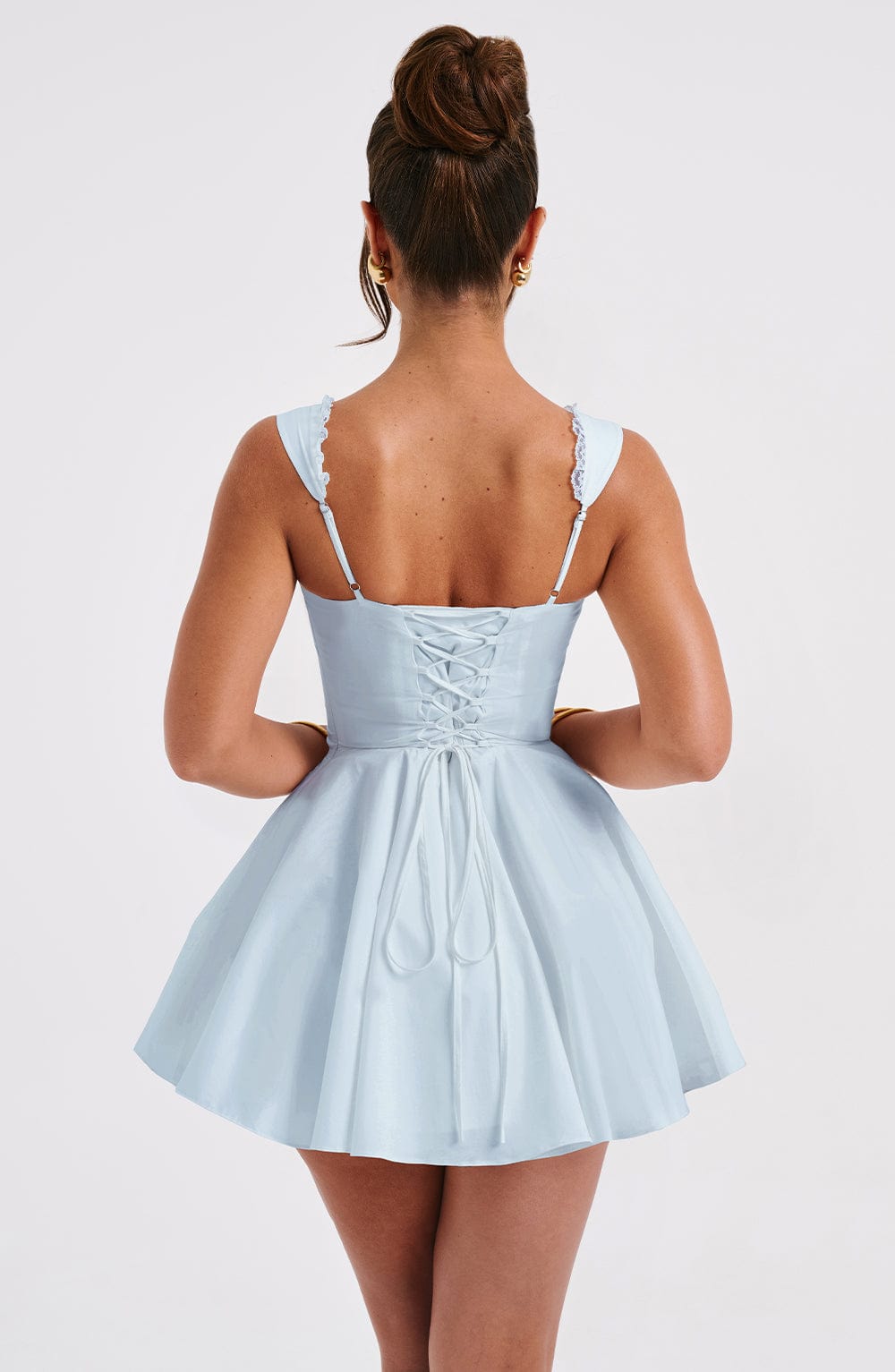 Antonella Mini Dress - Blue - Napalia