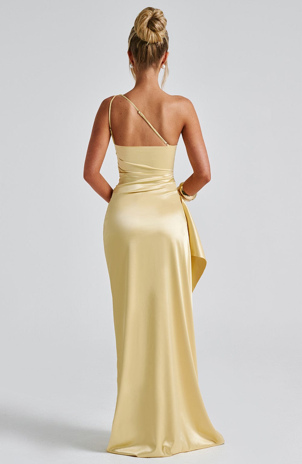 Ariel Maxi Dress - Lemon - Napalia