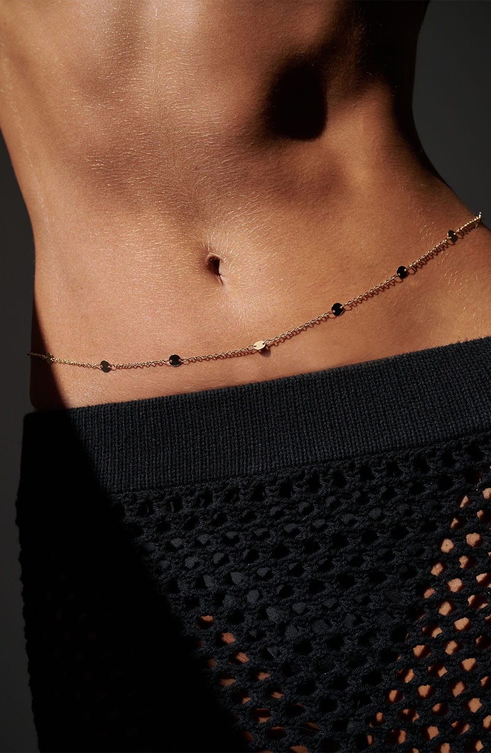 Arya Belly Chain - Gold - Napalia