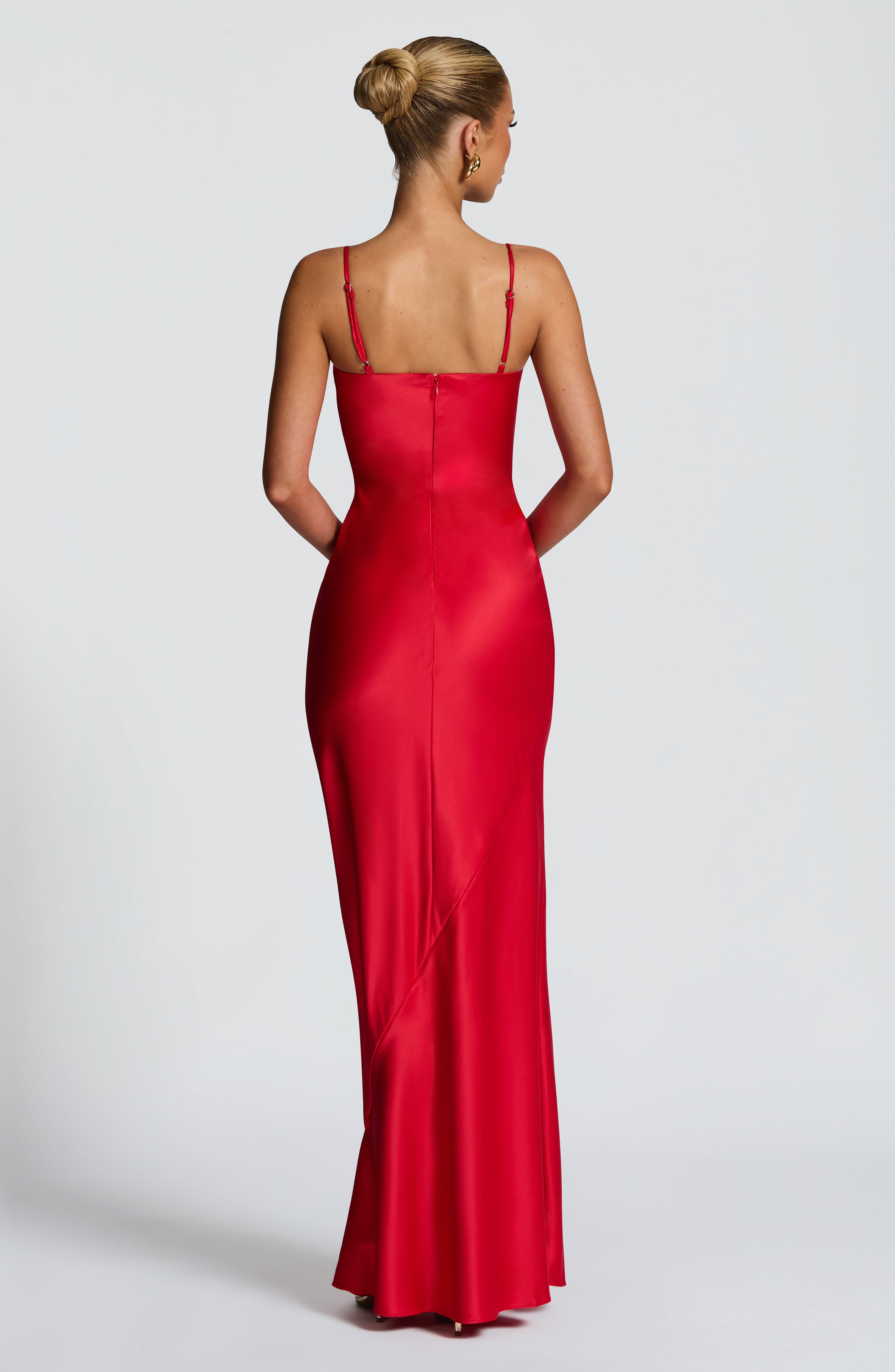 Athena Maxi Dress - Red - Napalia