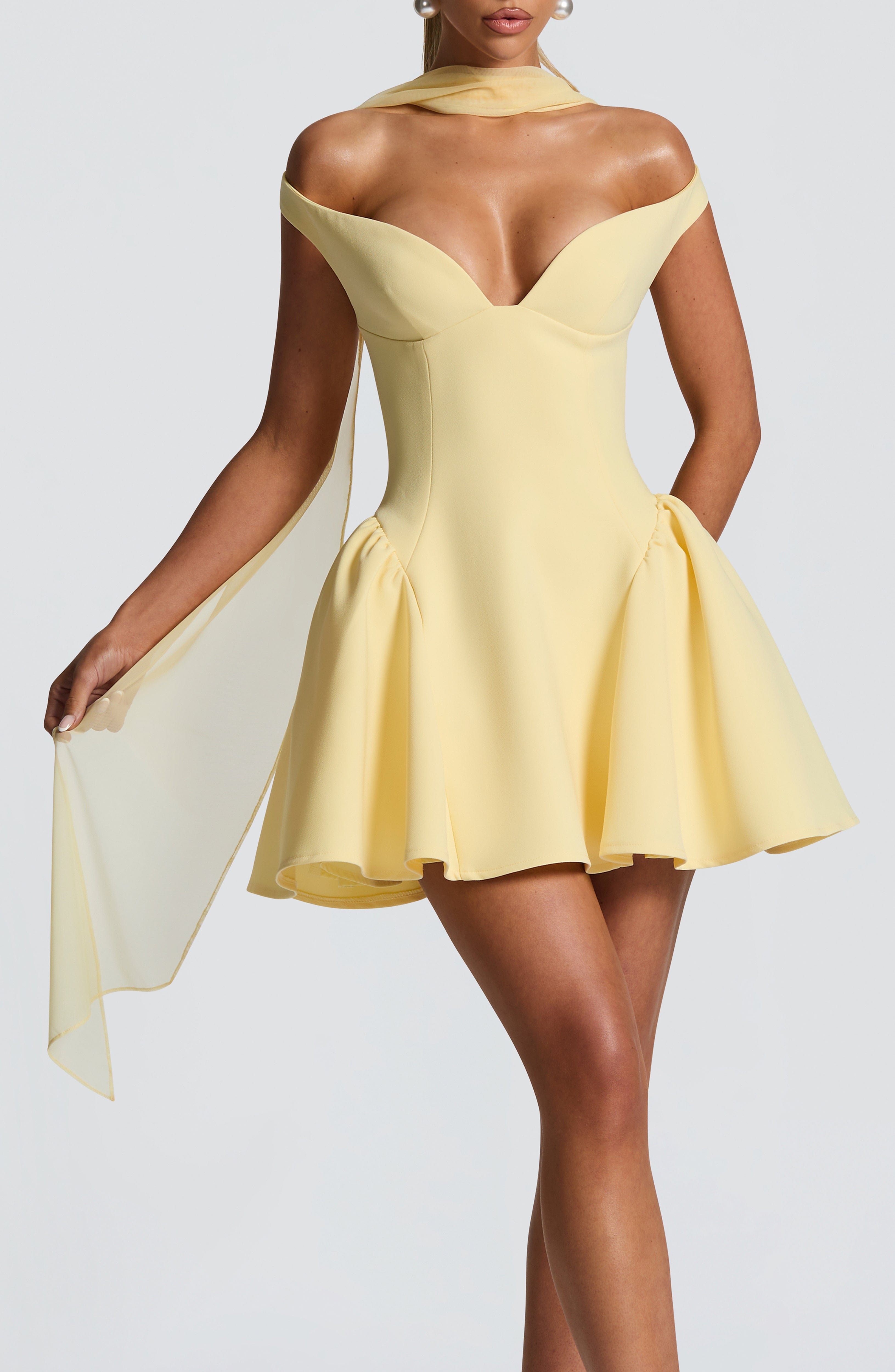 Ayla Scarf - Lemon - Napalia