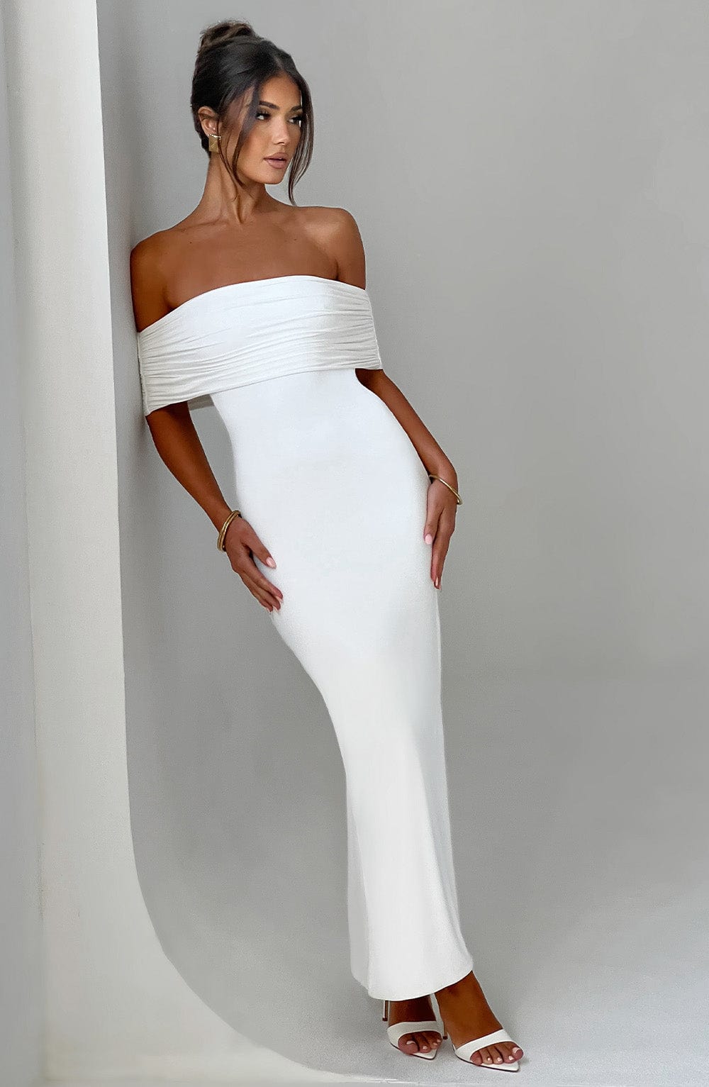 Belinda Maxi Dress - White - Napalia