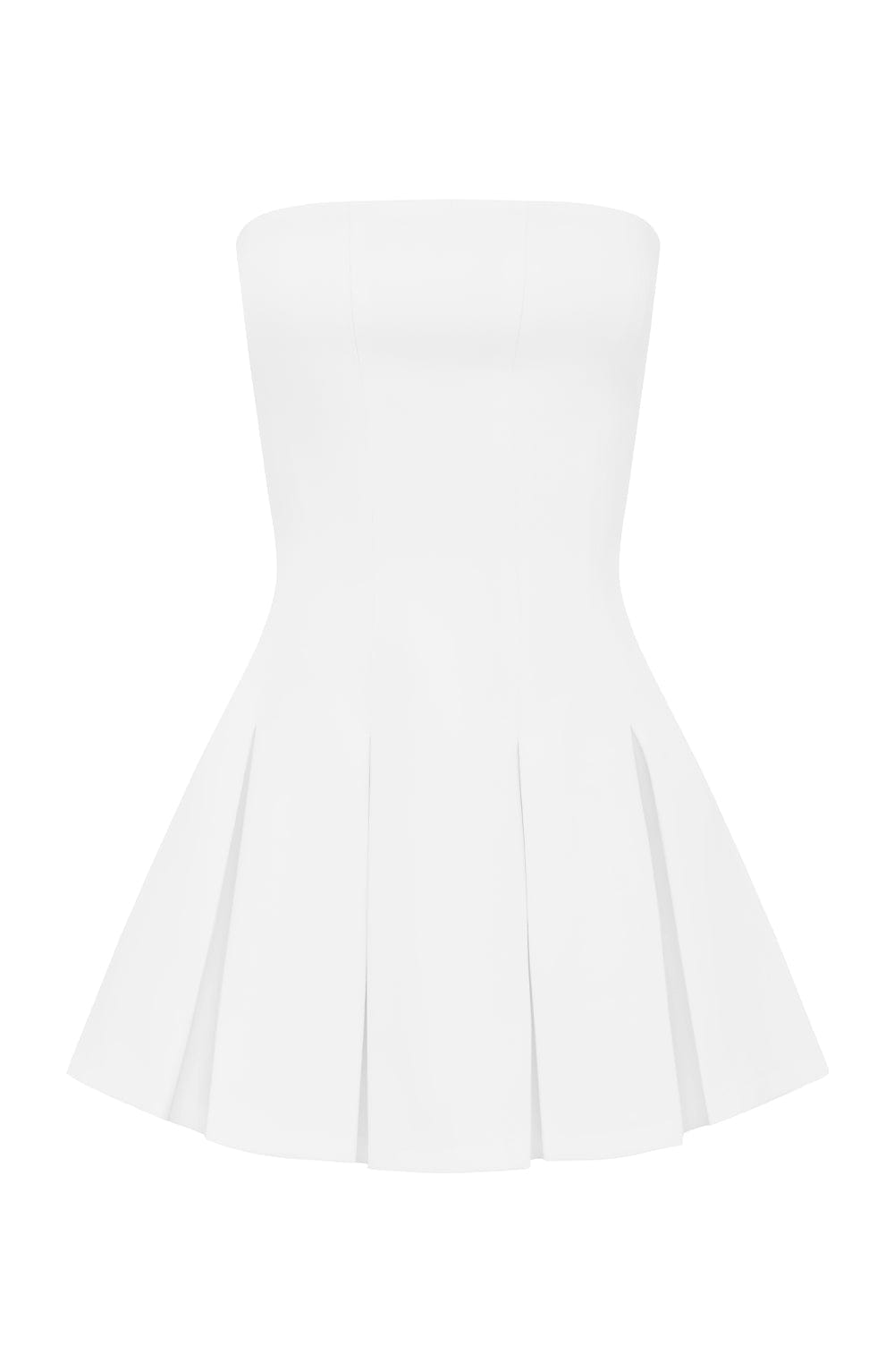 Bryony Mini Dress - Ivory - Napalia