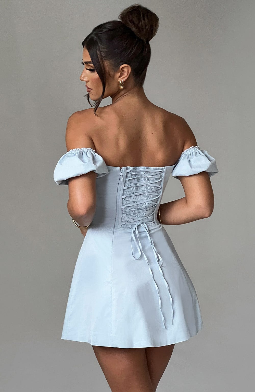 Caitlyn Mini Dress - Blue - Napalia