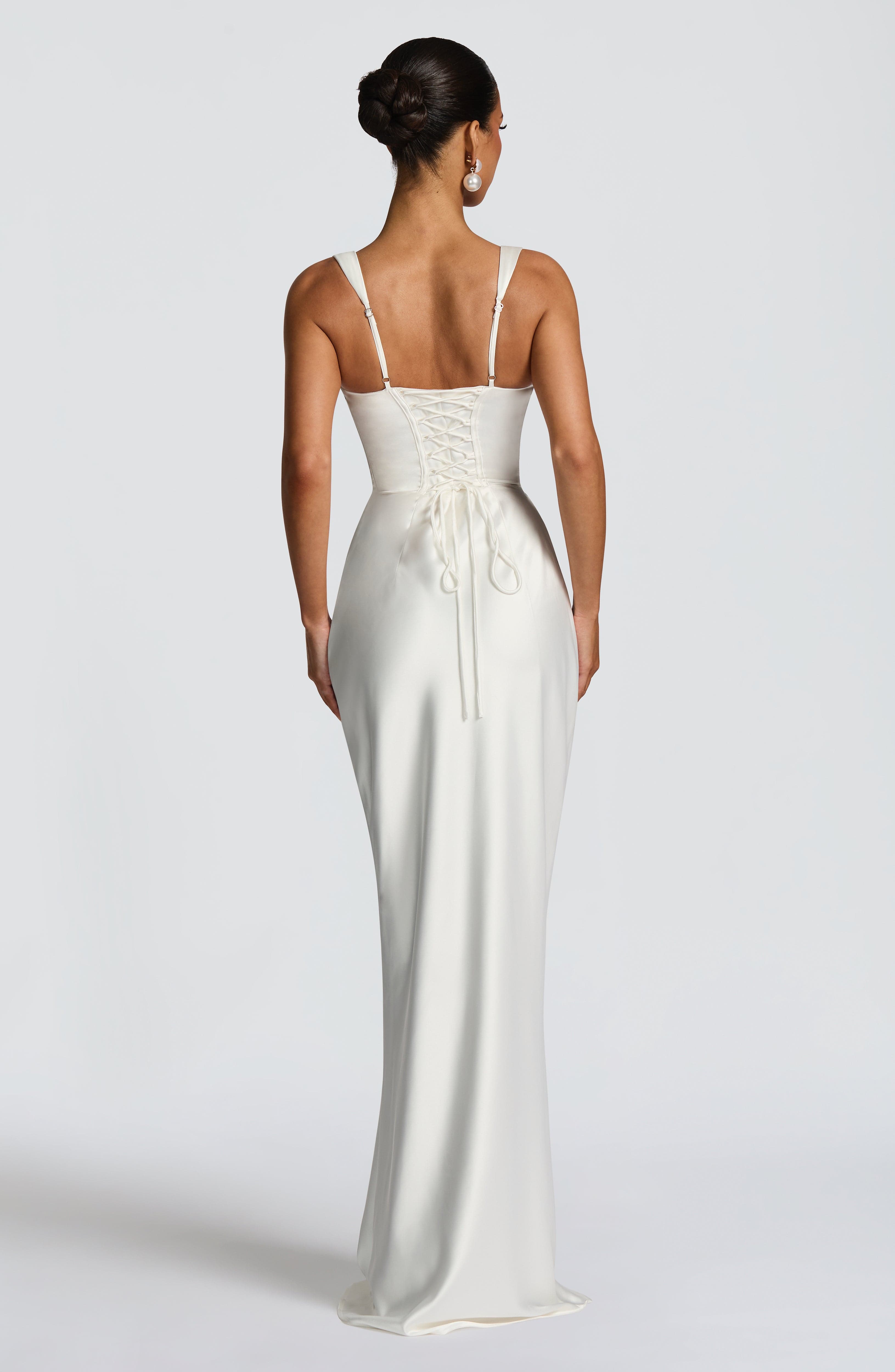 Calanthe Maxi Dress - Ivory - Napalia