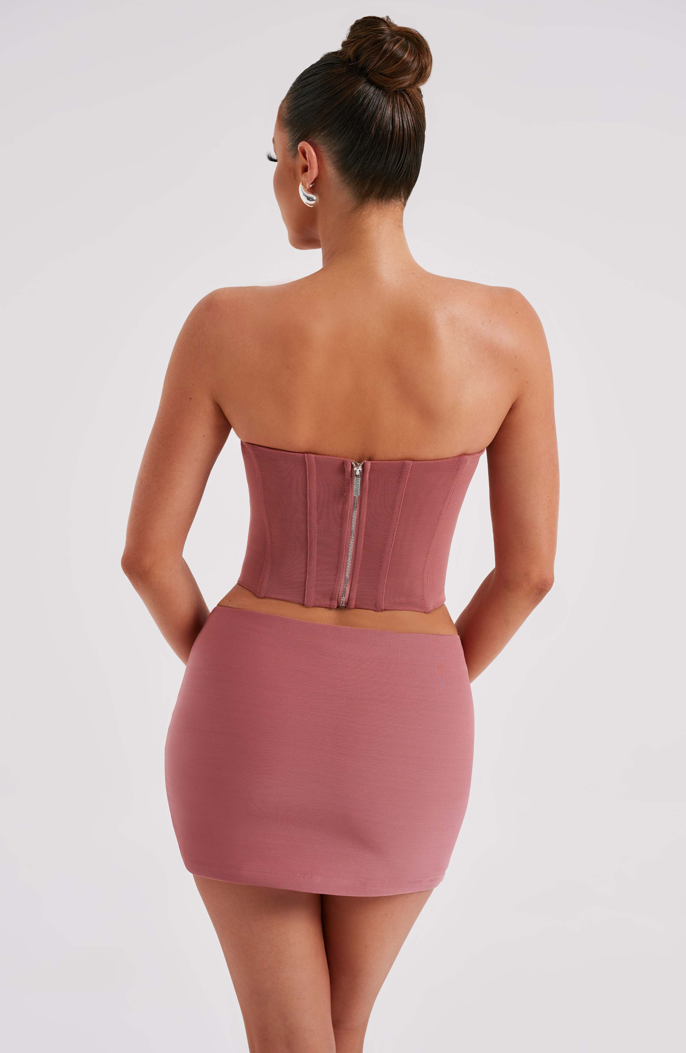 Cami Corset - Rose Pink - Napalia