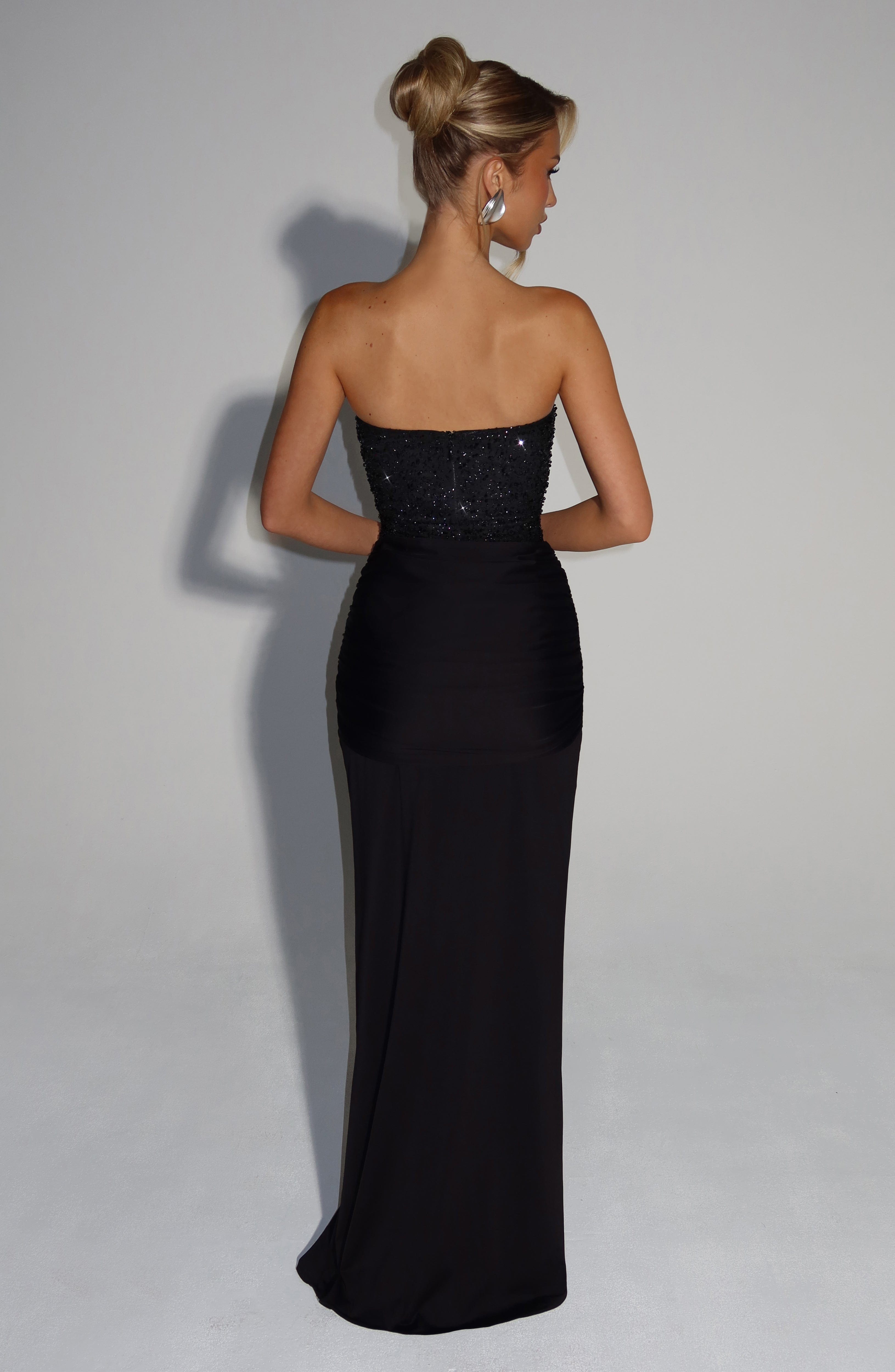 Carina Maxi Dress - Black - Napalia