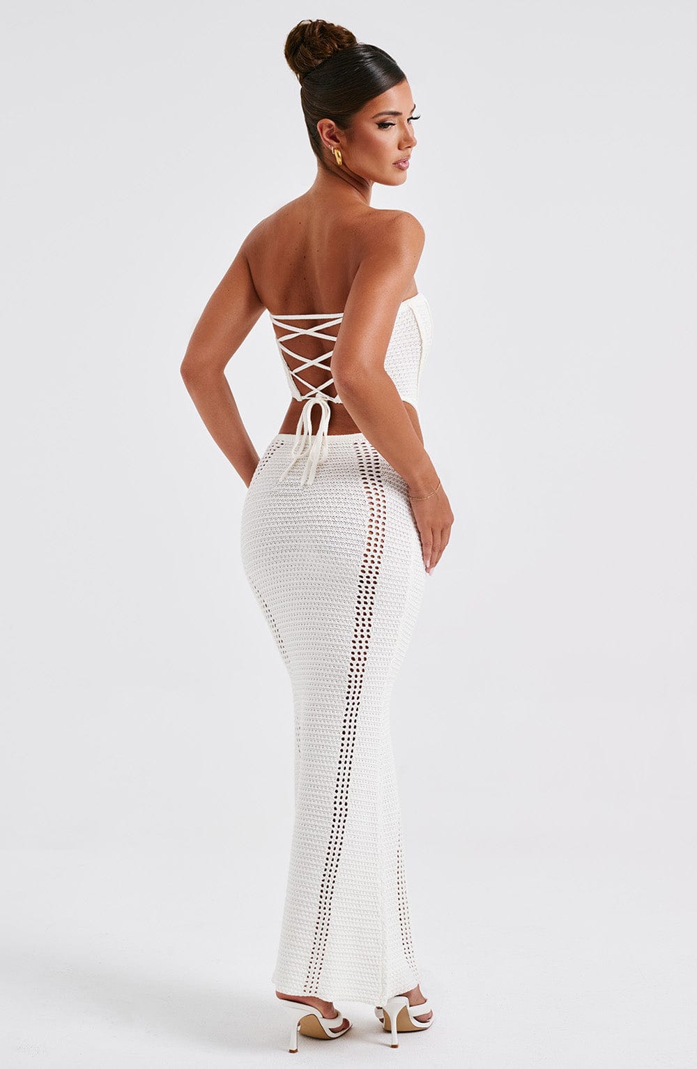Carly Corset - White - Napalia