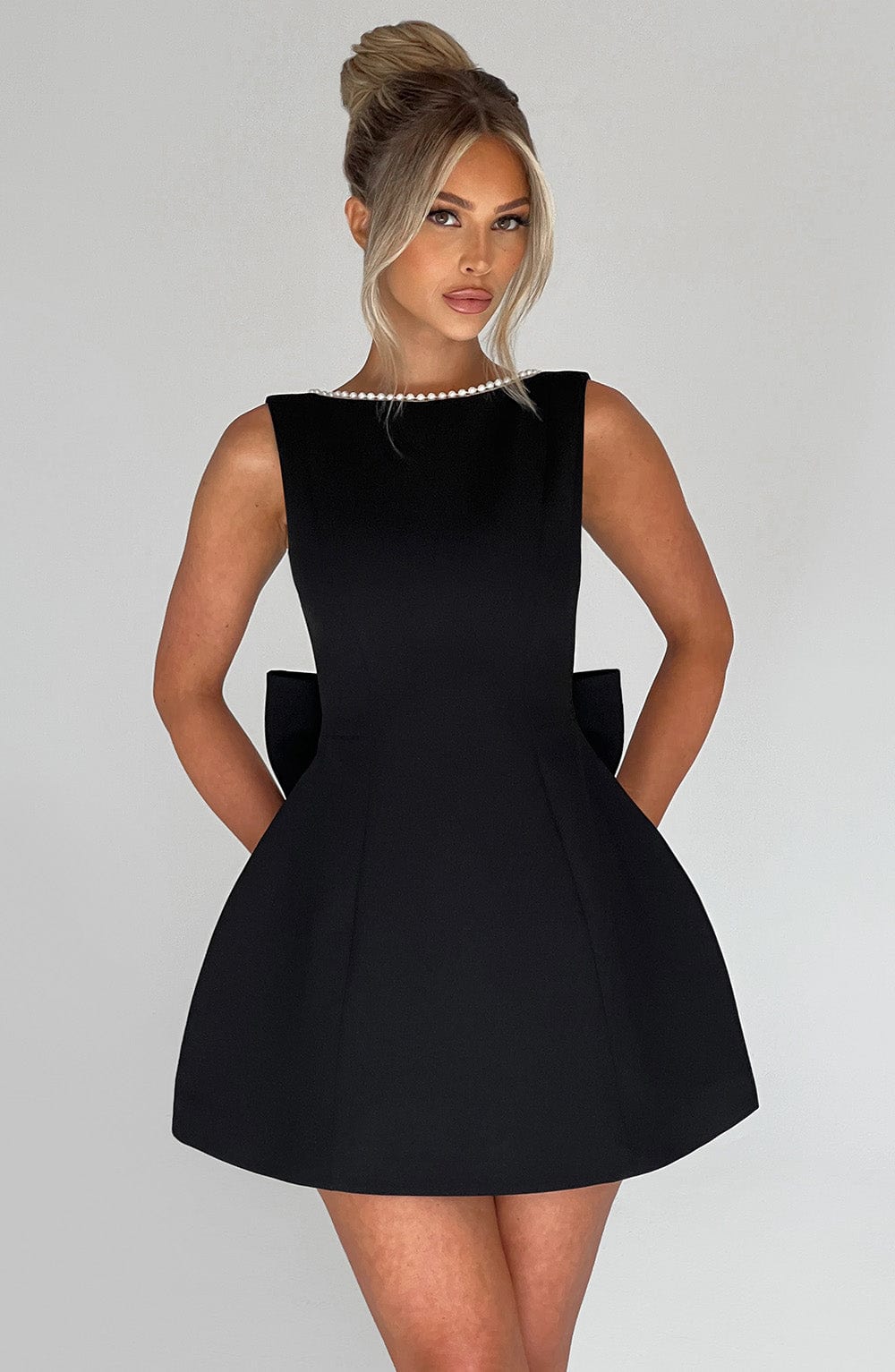Carrie Mini Dress - Black - Napalia