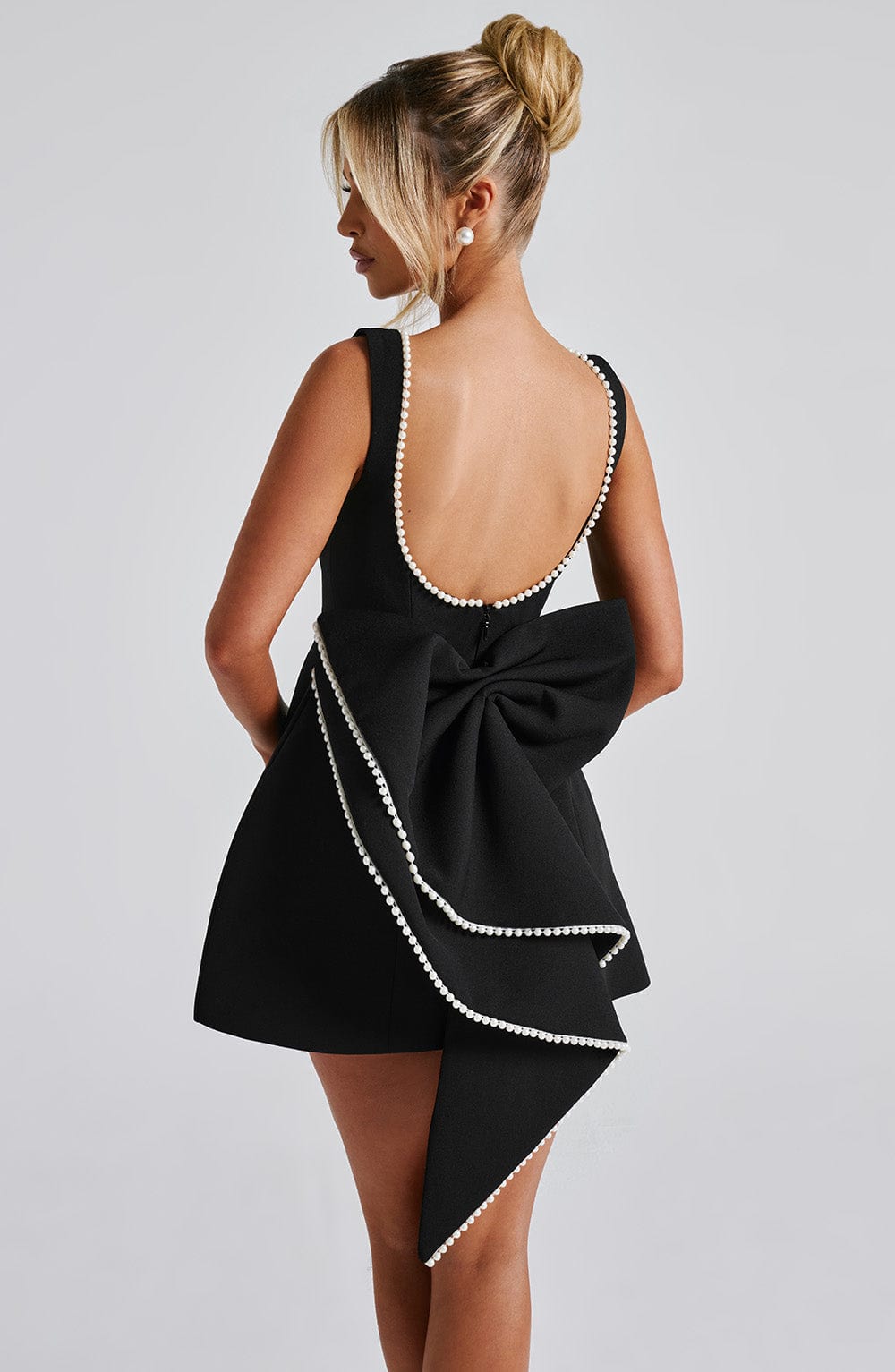 Carrie Mini Dress - Black - Napalia