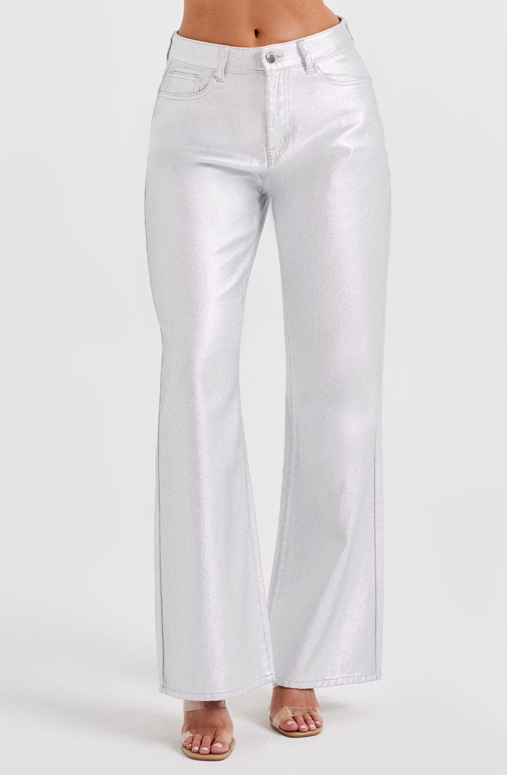 Cassidy Pant - Silver - Napalia