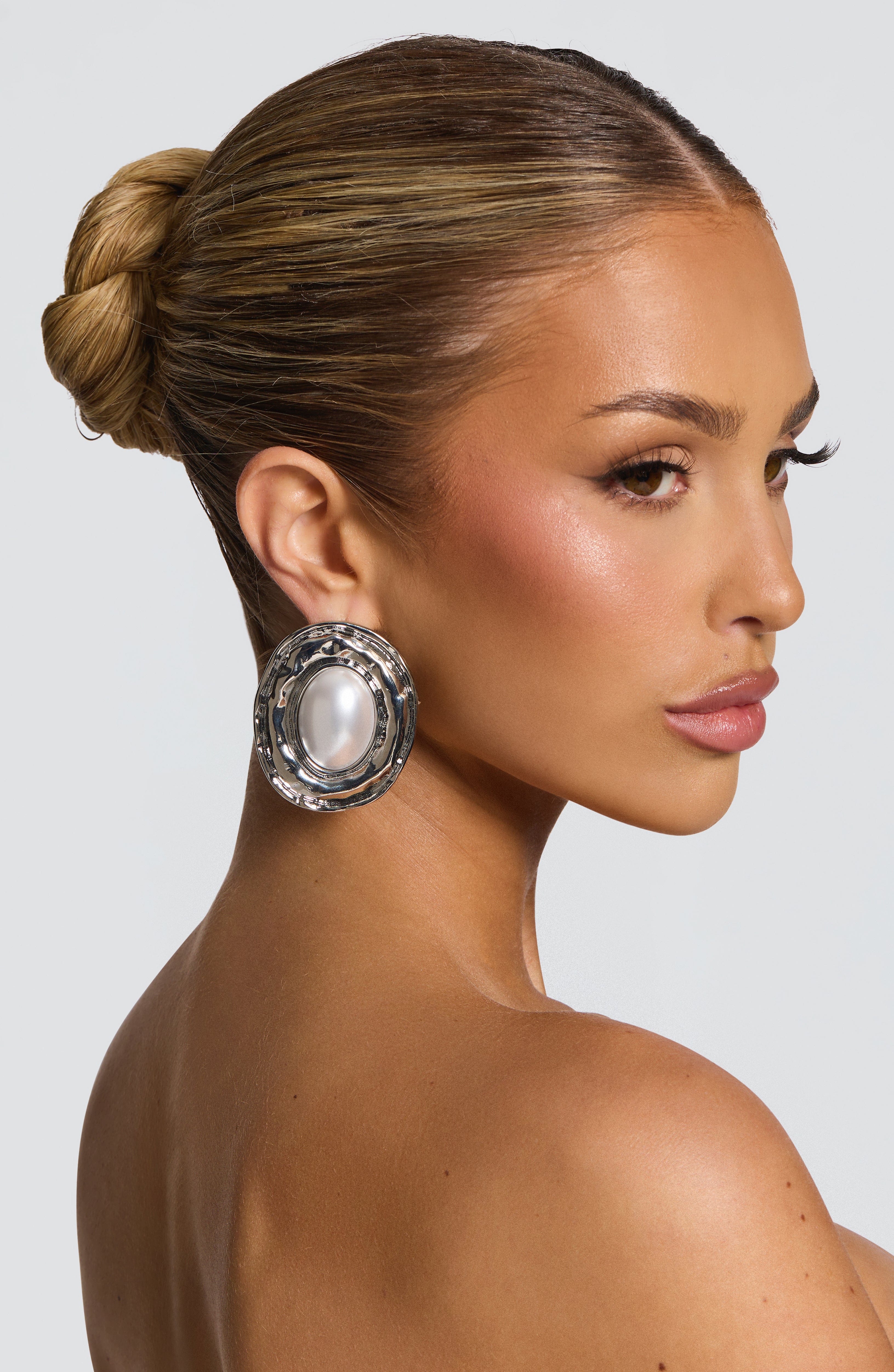 Ceecee Earrings - Silver - Napalia