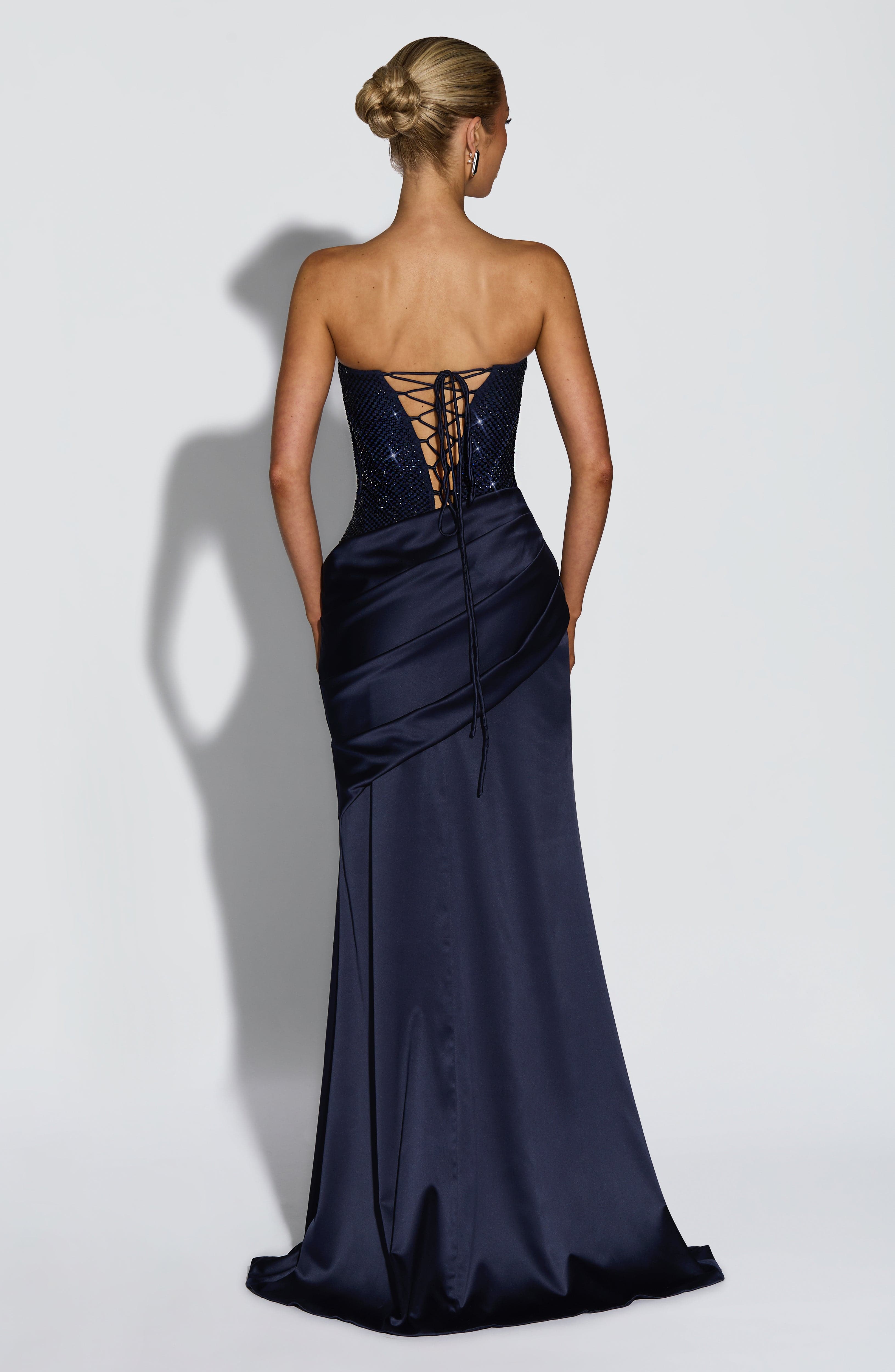 Celestia Maxi Dress - Navy - Napalia