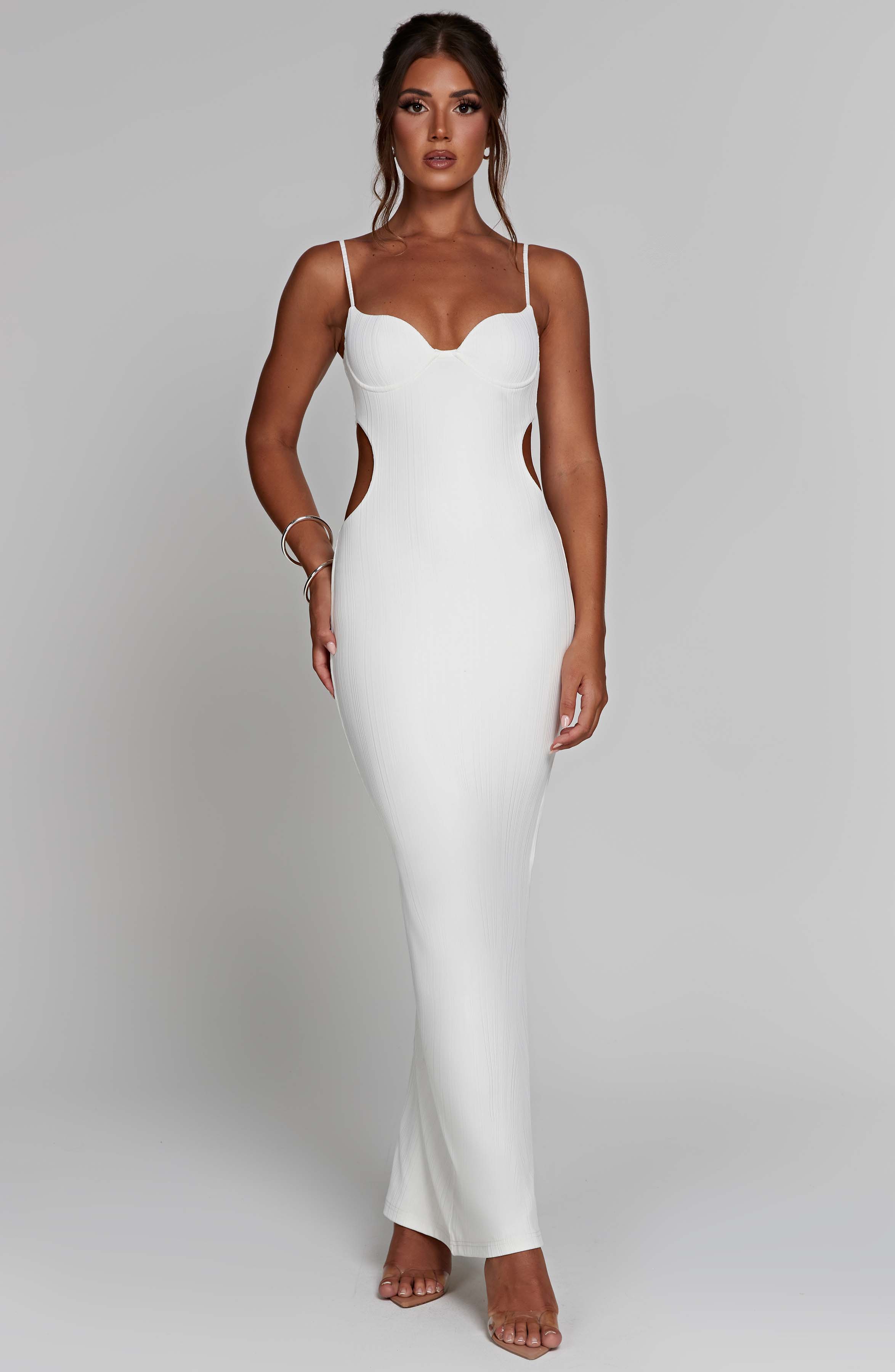 Celine Maxi Dress - White - Napalia