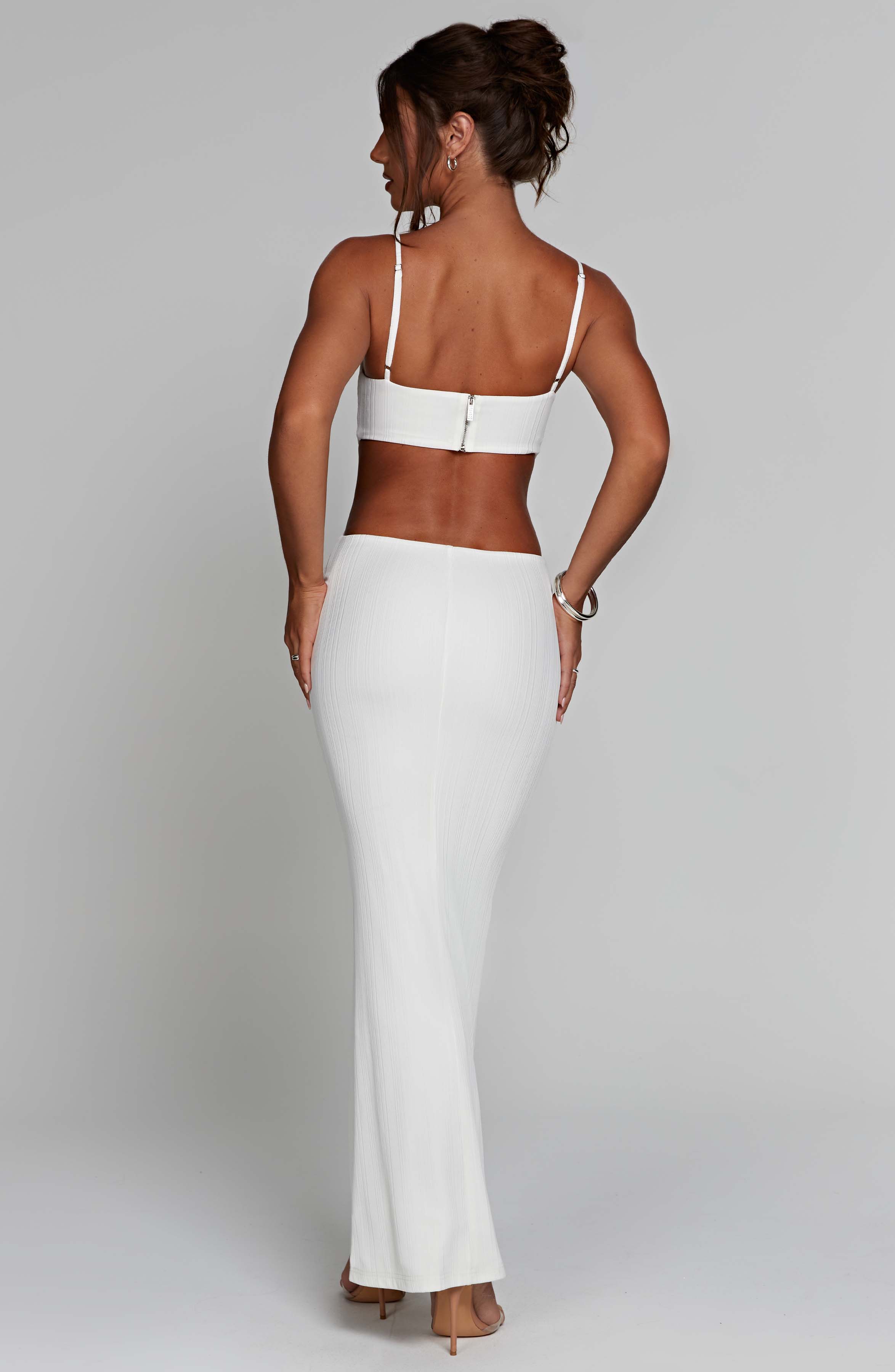 Celine Maxi Dress - White - Napalia