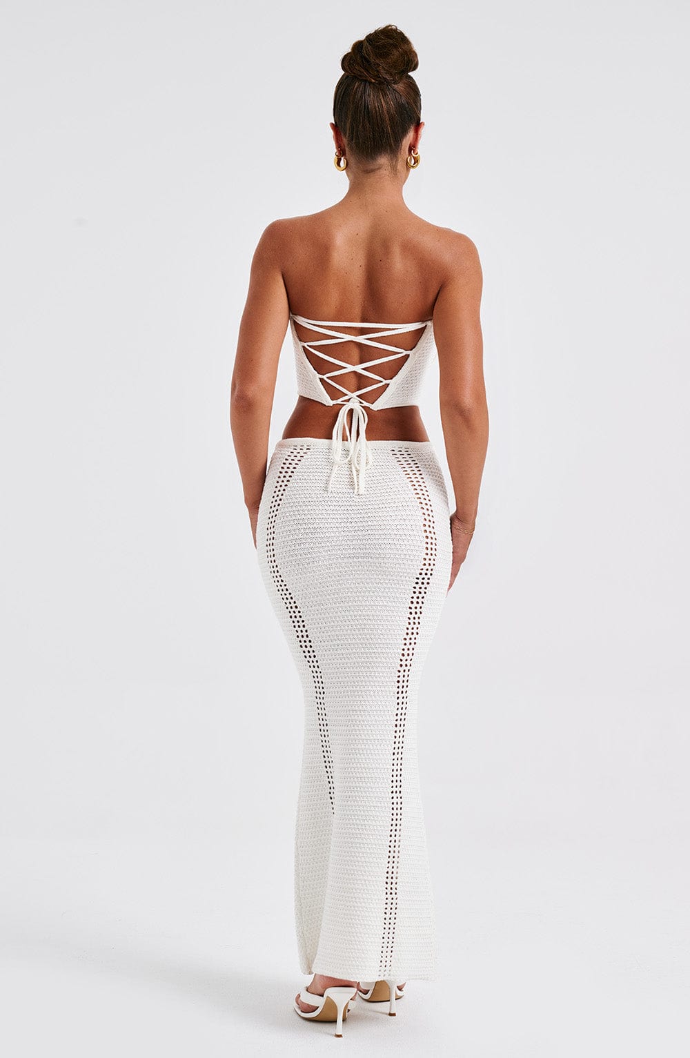 Chayenne Maxi Skirt - White - Napalia