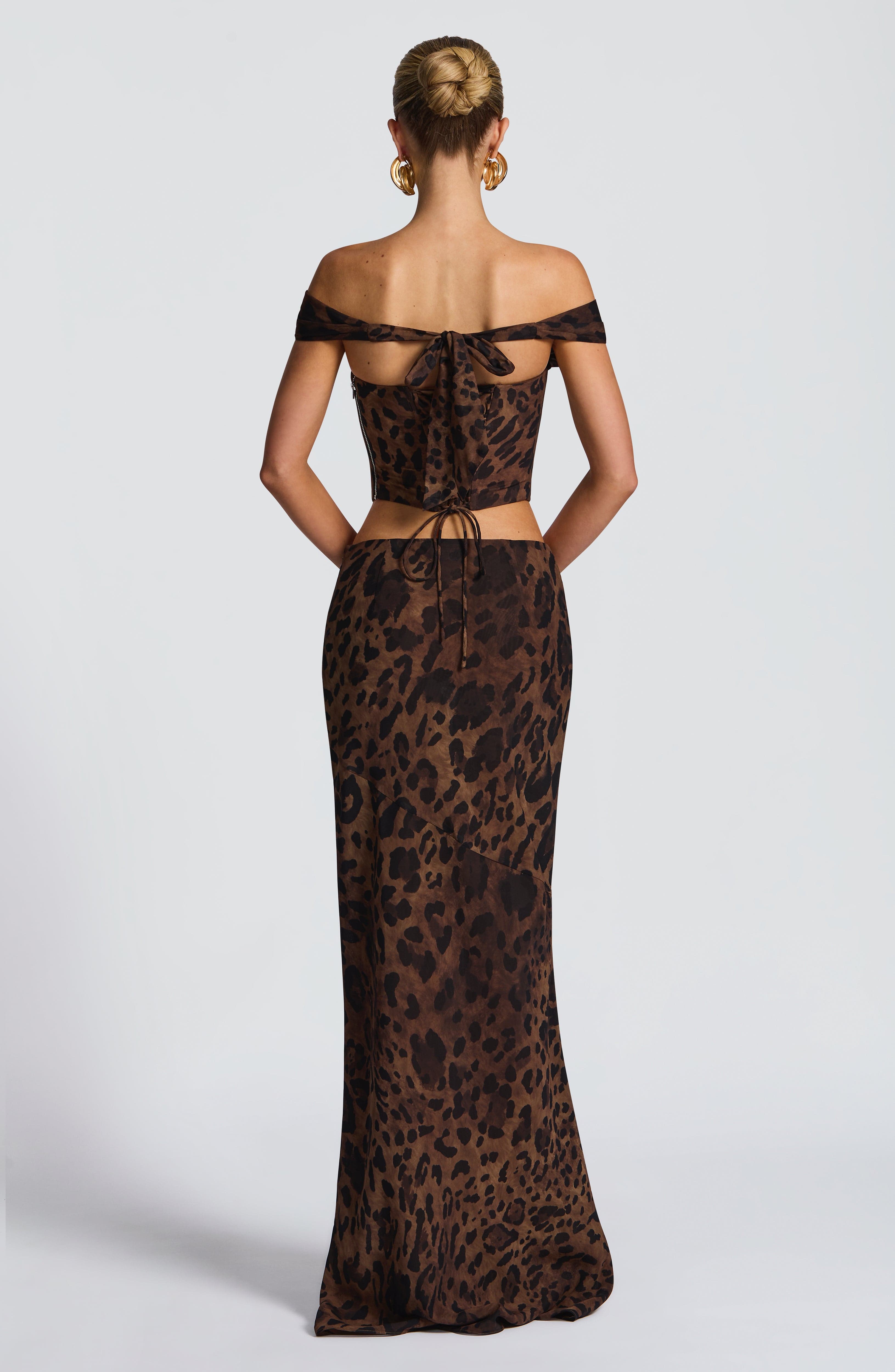 Chrysoula Top - Leopard Print - Napalia