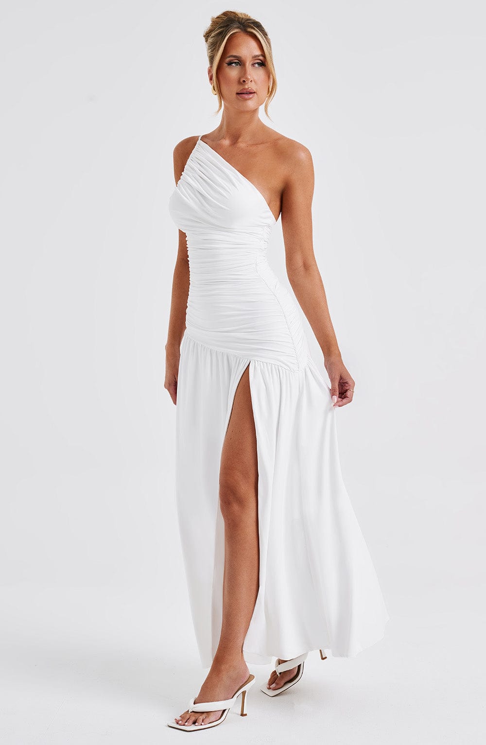 Claudia Maxi Dress - White - Napalia