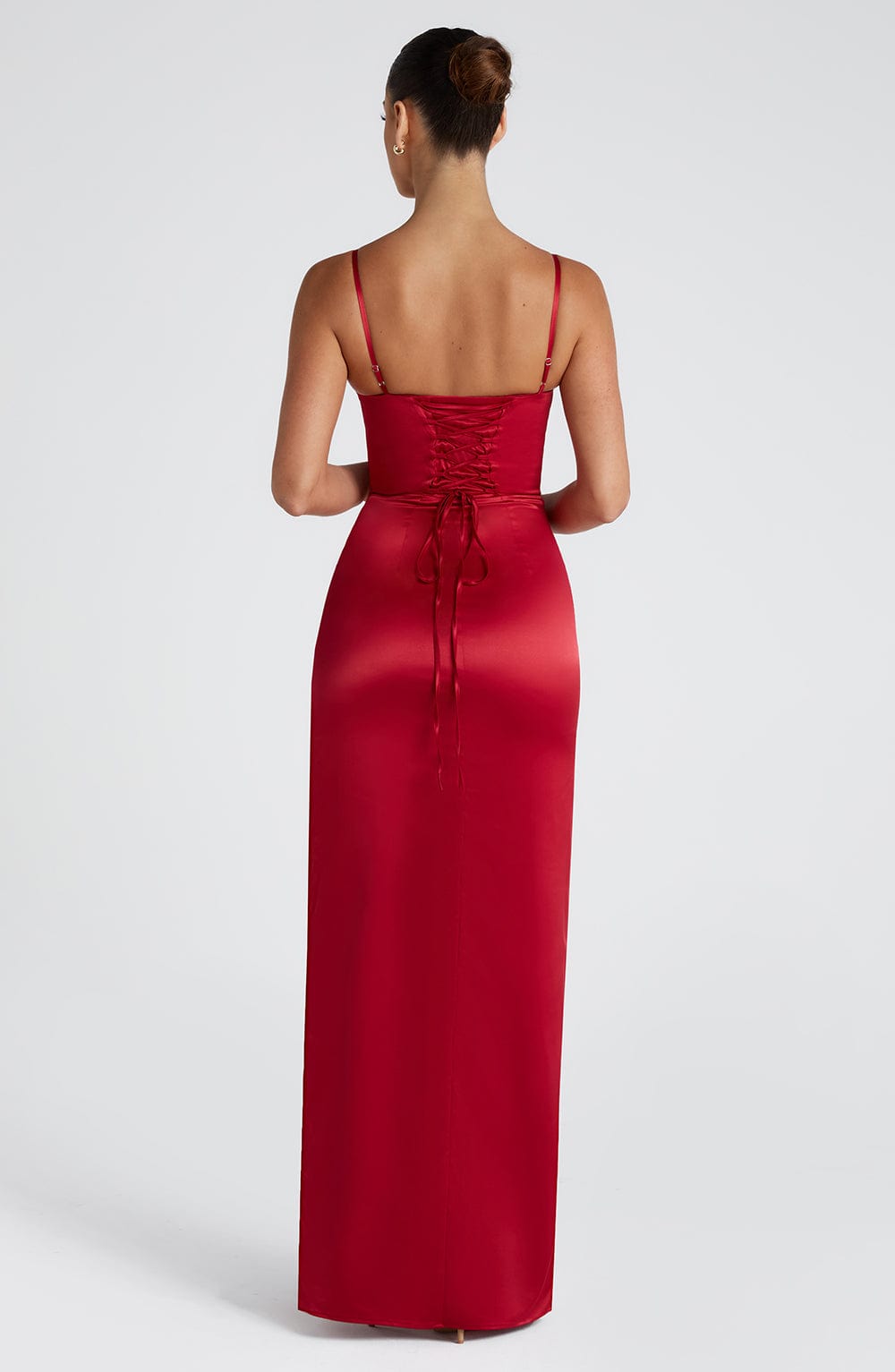 Clementine Maxi Dress - Red - Napalia