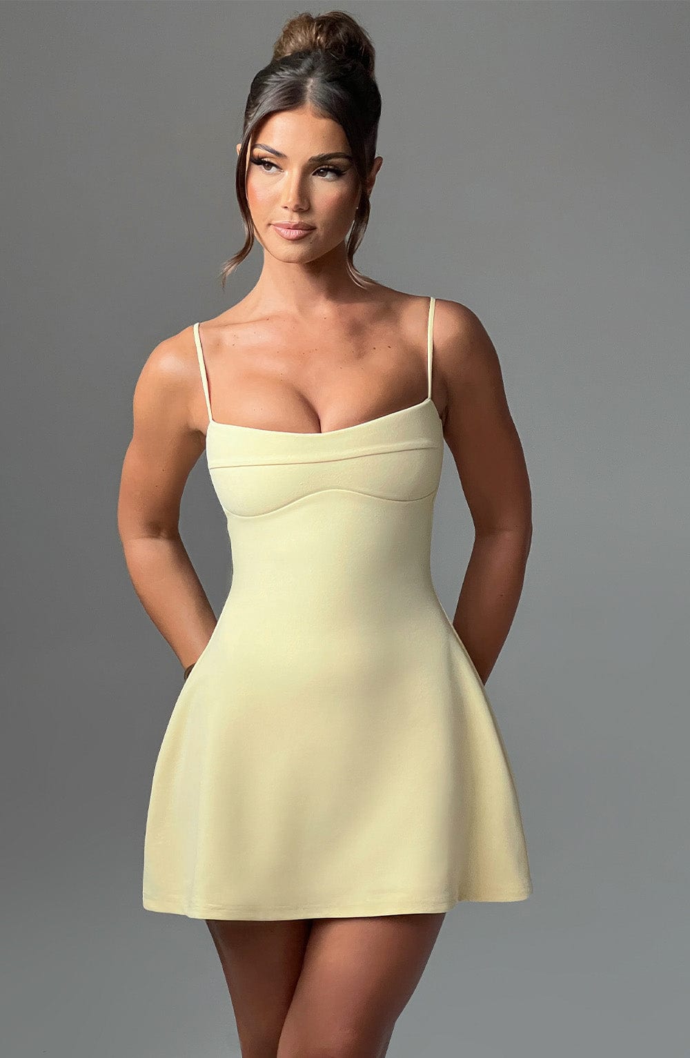 Dakota Mini Dress - Lemon - Napalia