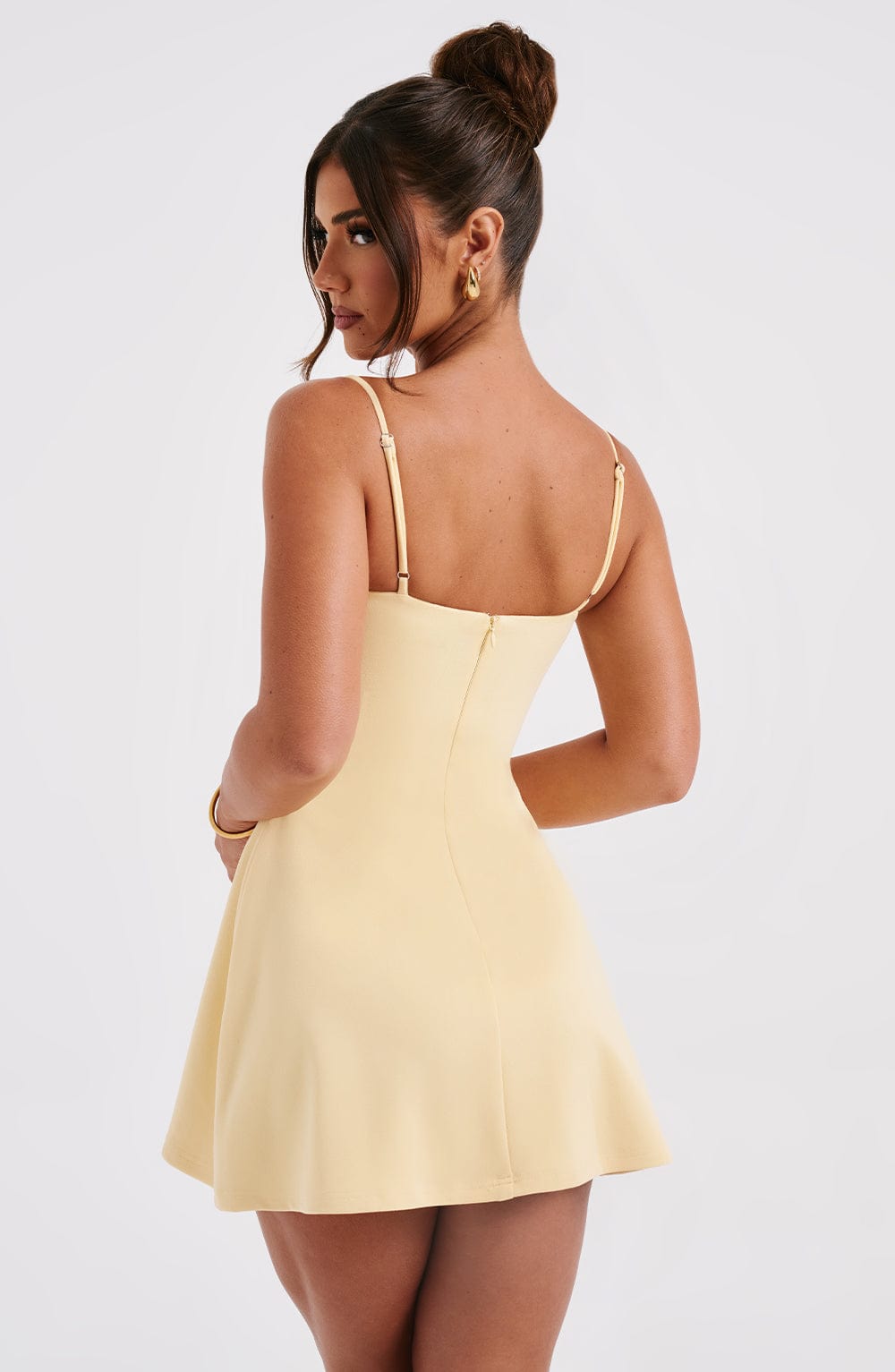 Dakota Mini Dress - Lemon - Napalia