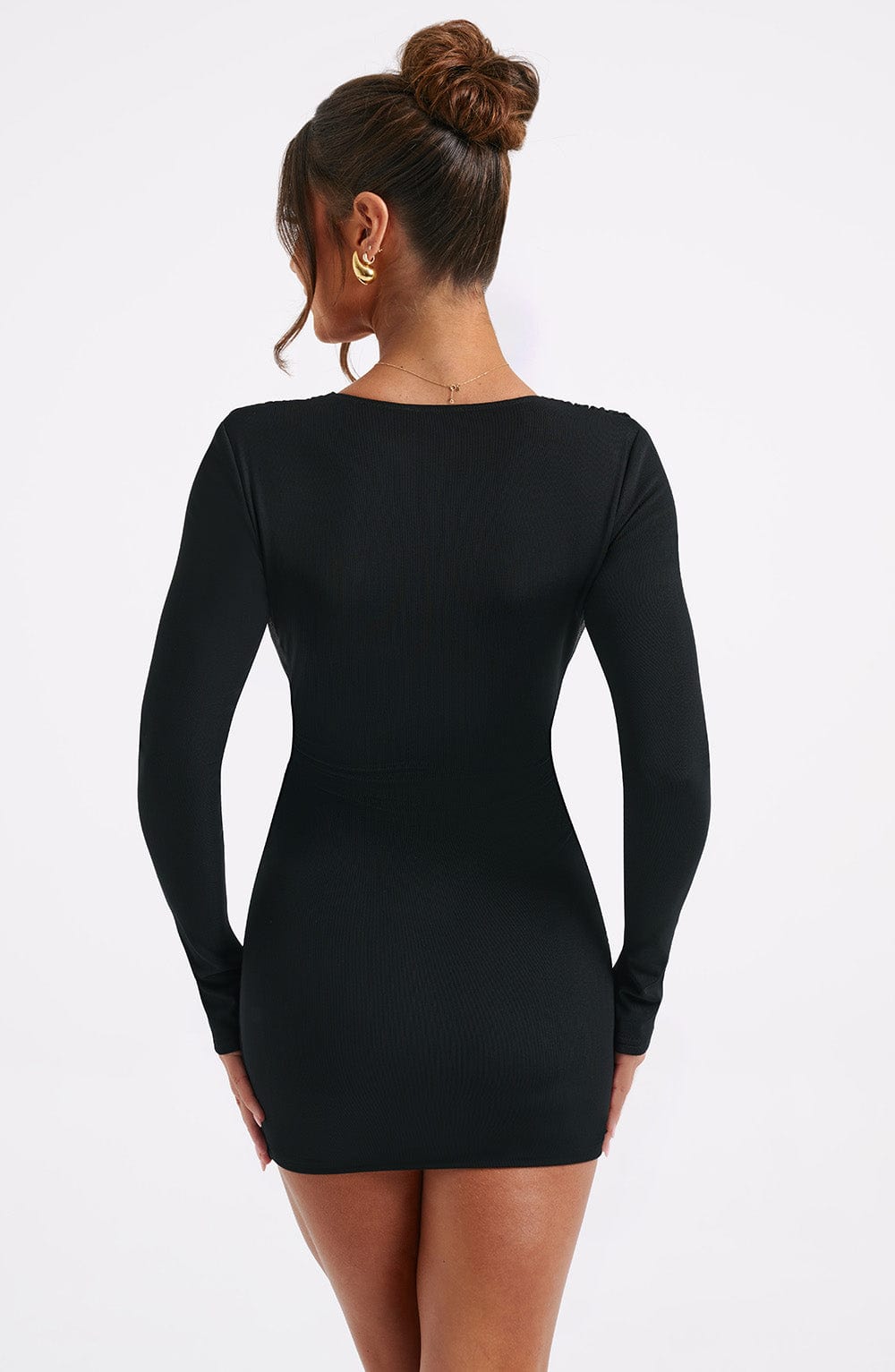 Danielle Mini Dress - Black - Napalia