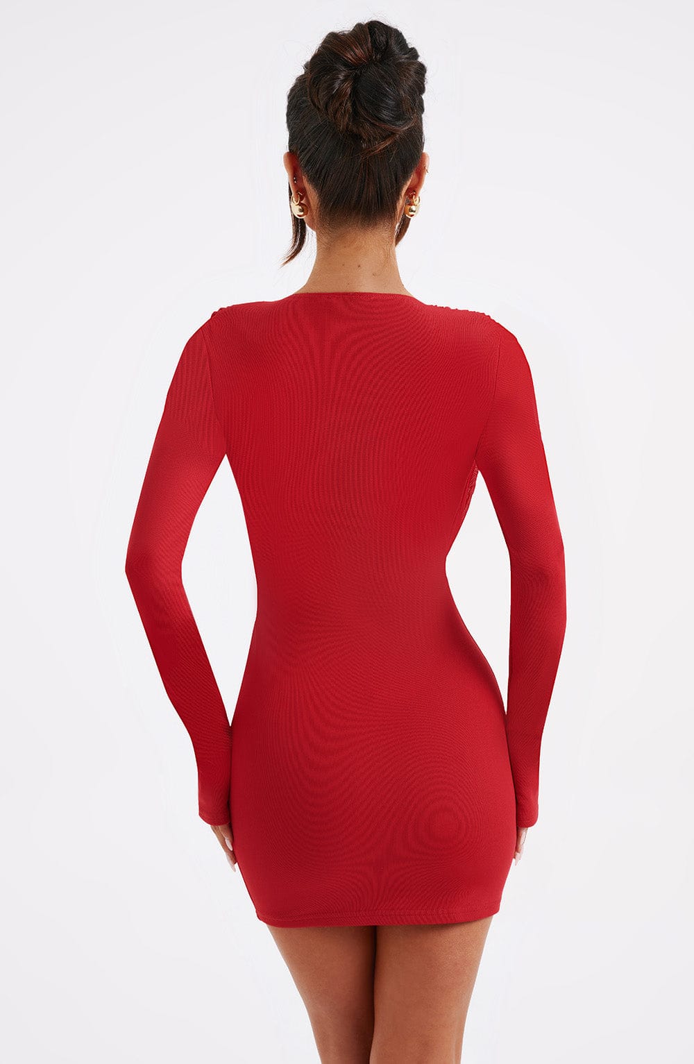 Danielle Mini Dress - Red - Napalia