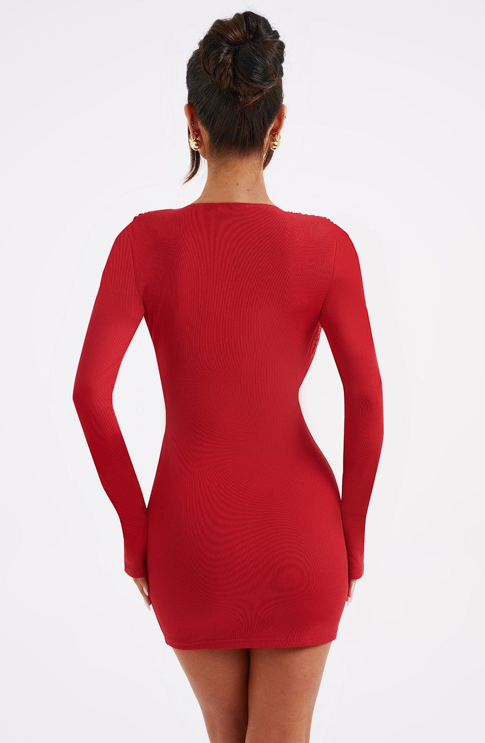 Danielle Mini Dress - Red - Napalia