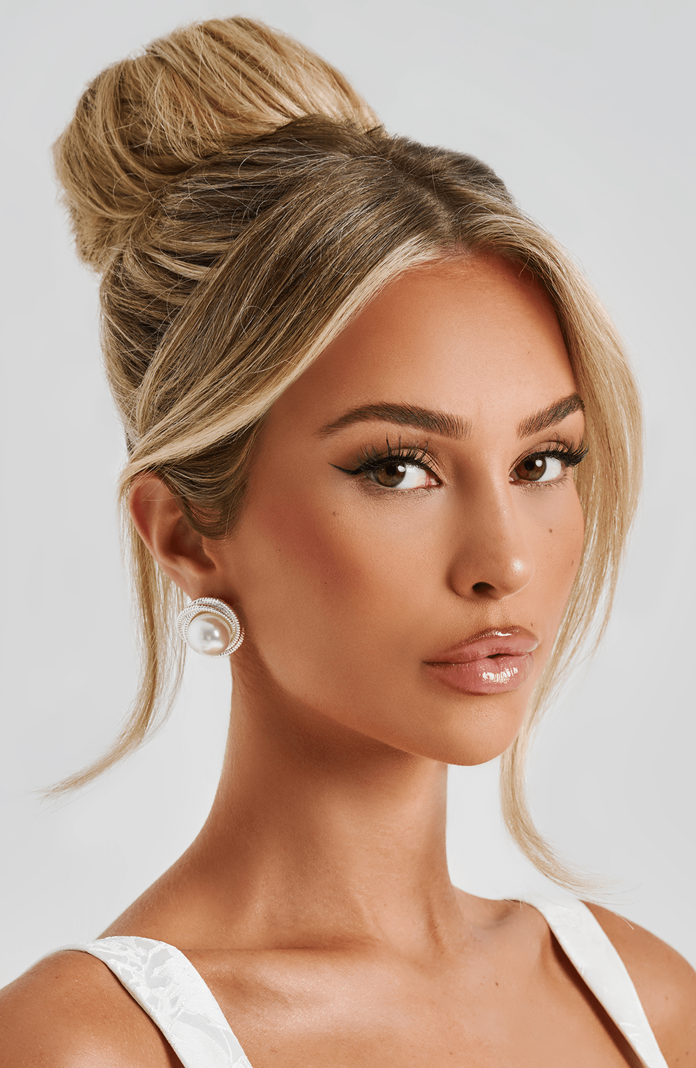 Davina Earrings - Silver - Napalia