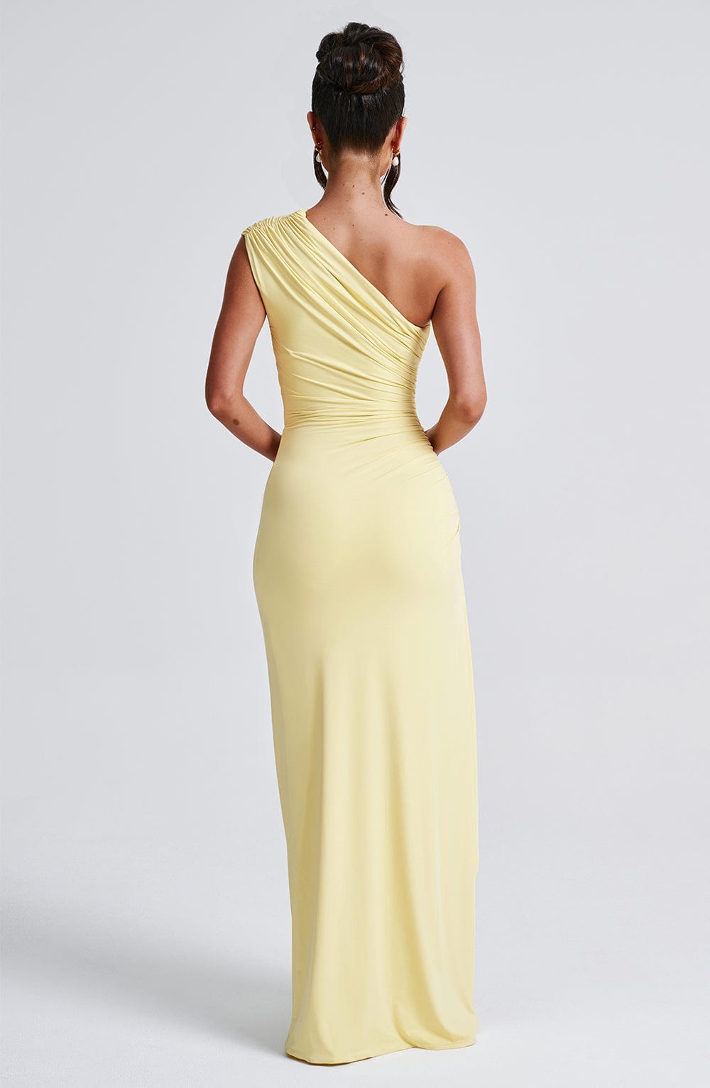 Delaney Maxi Dress - Lemon - Napalia