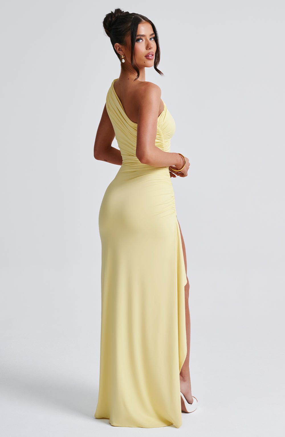 Delaney Maxi Dress - Lemon - Napalia