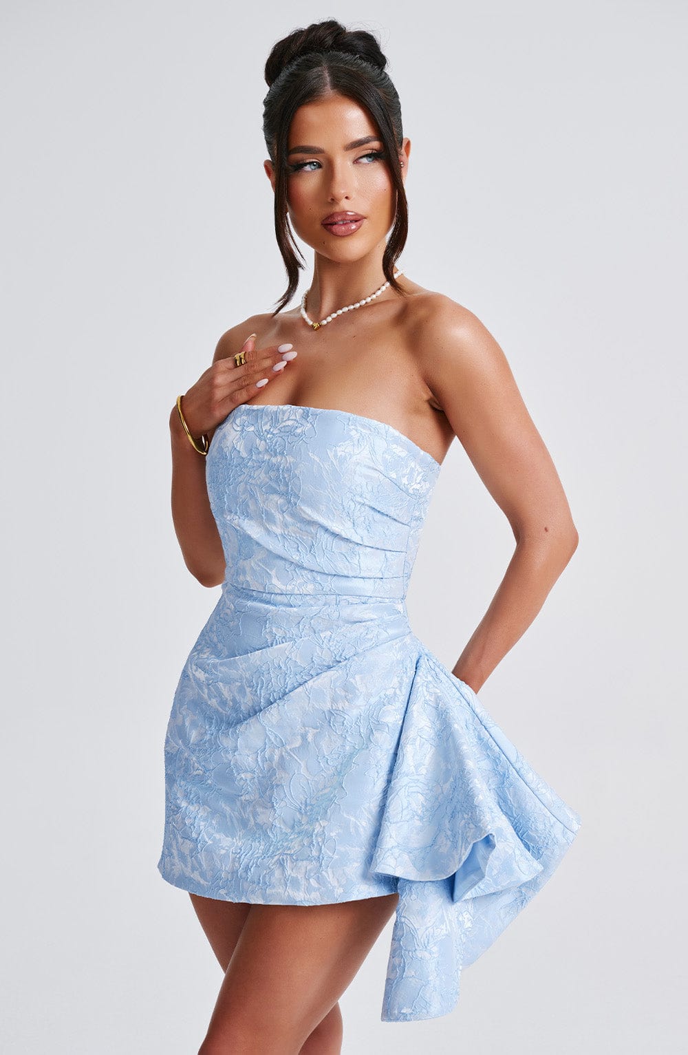 Elodie Playsuit - Blue - Napalia