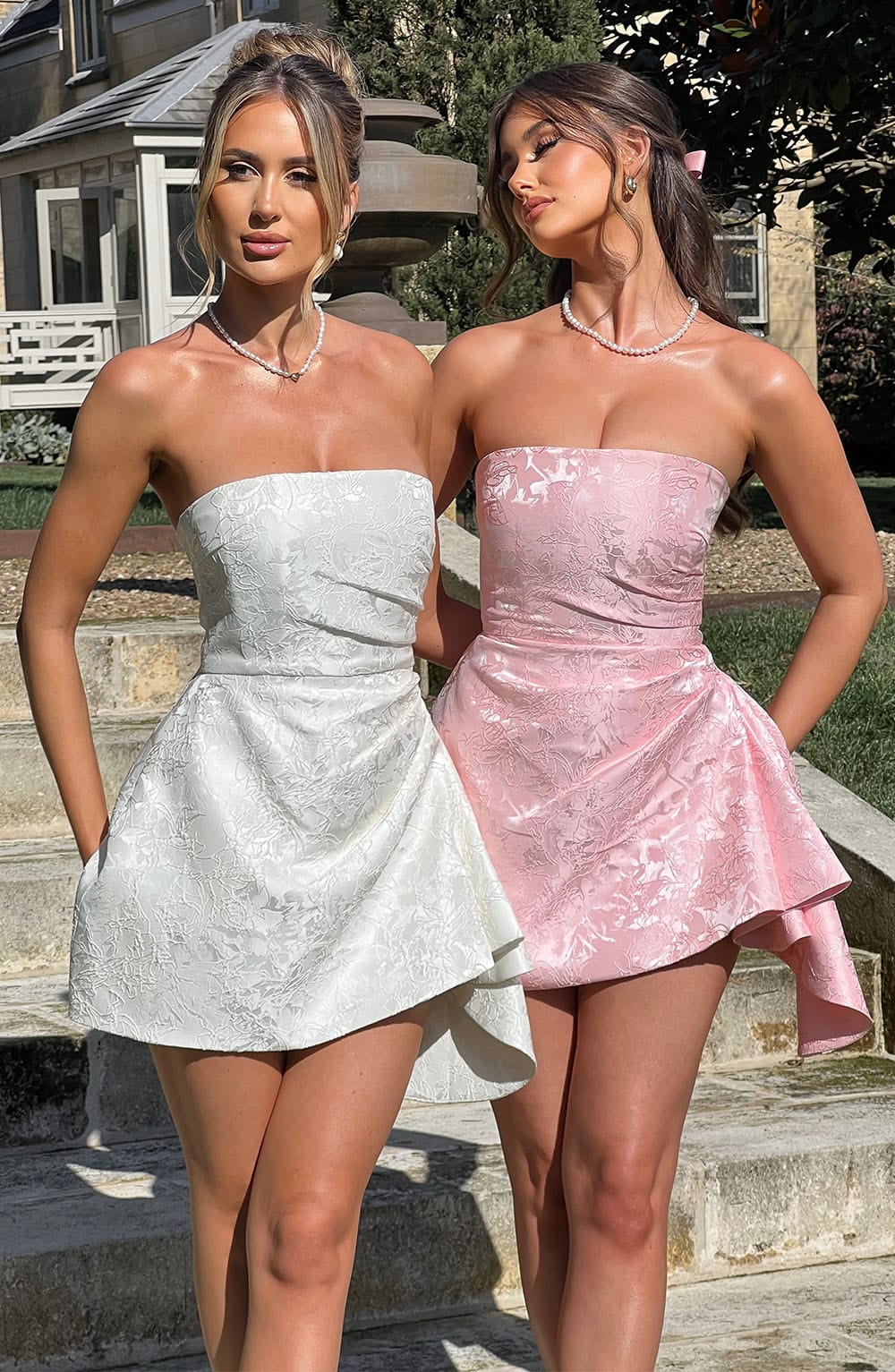 Elodie Playsuit - Blush - Napalia