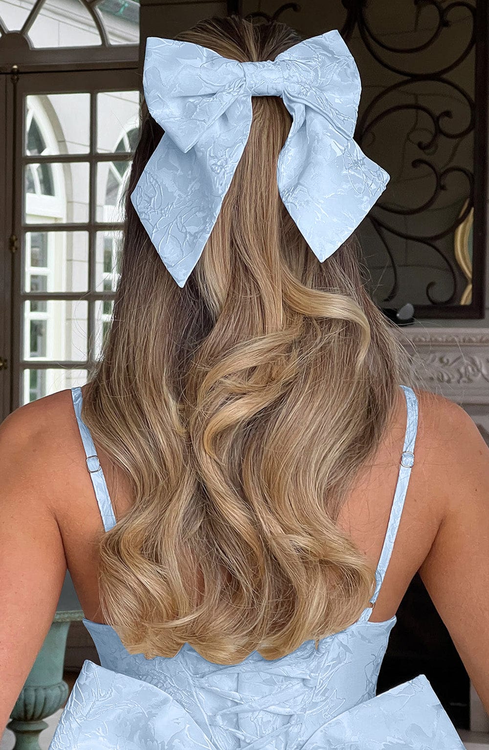 Elsa Bow - Blue - Napalia