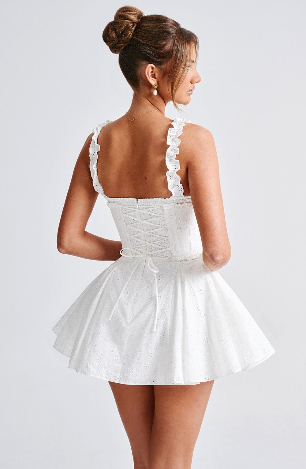 Elva Playsuit - Ivory - Napalia