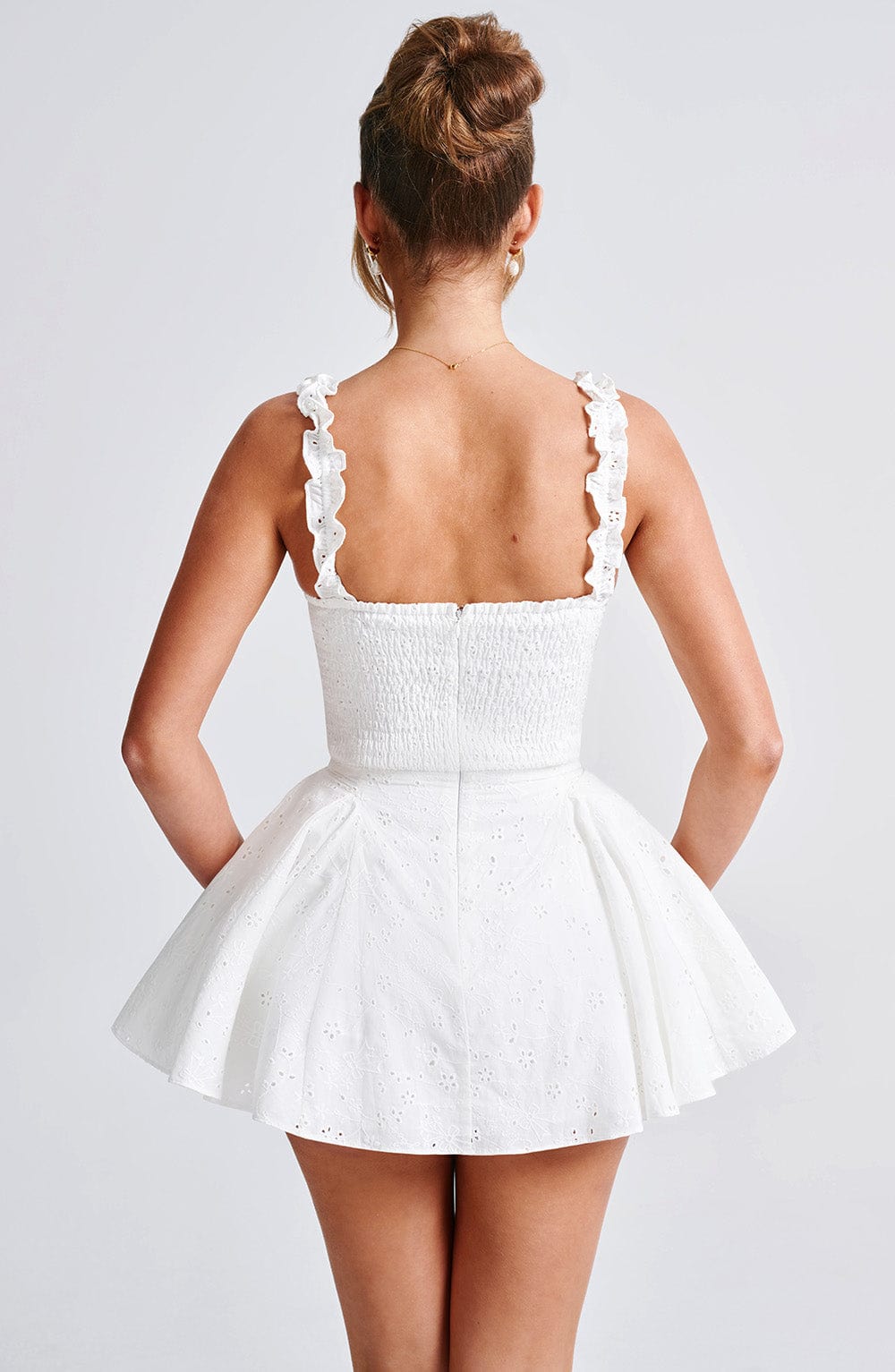 Elva Playsuit - Ivory - Napalia