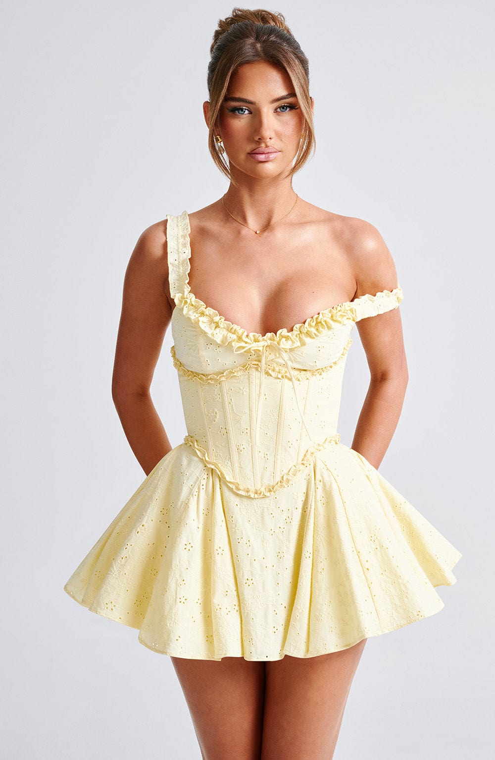 Elva Playsuit - Lemon - Napalia