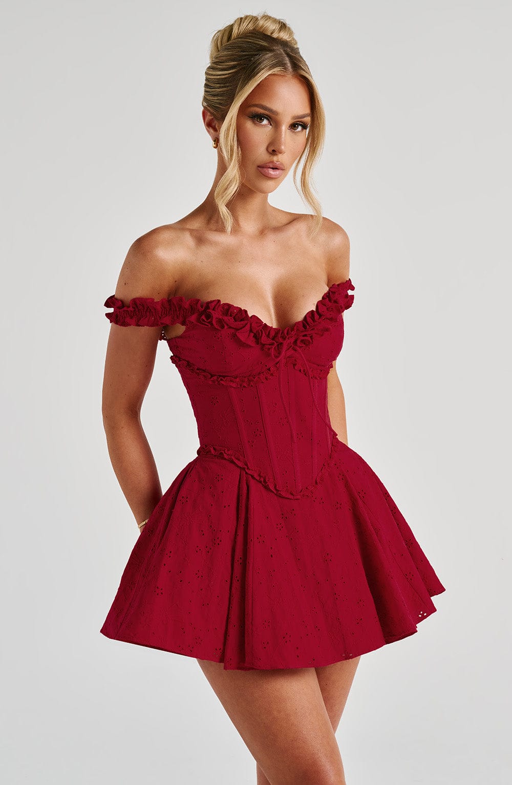 Elva Playsuit - Red - Napalia