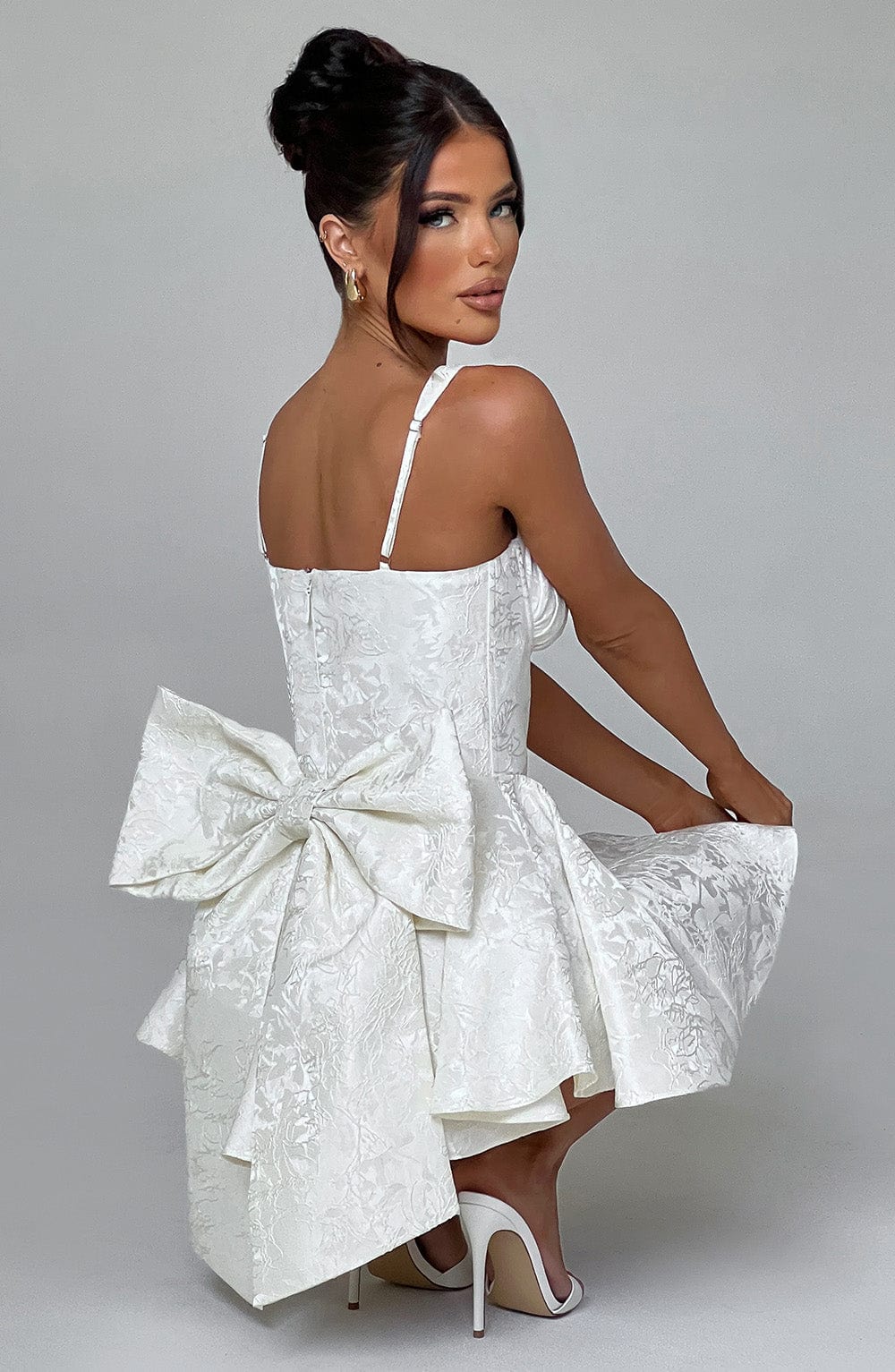 Emelie Playsuit - Ivory - Napalia