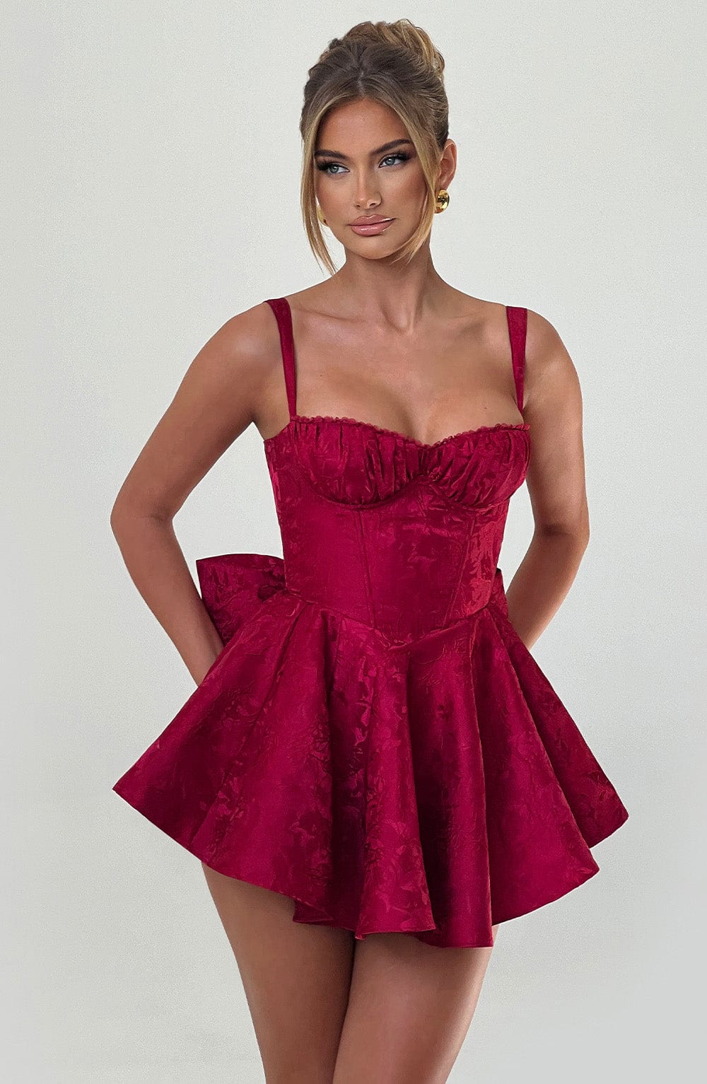 Emelie Playsuit - Red - Napalia