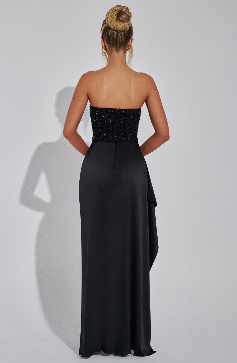Emrielle Maxi Dress - Black - Napalia