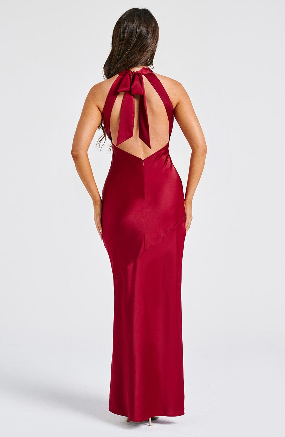 Etta Maxi Dress - Wine - Napalia