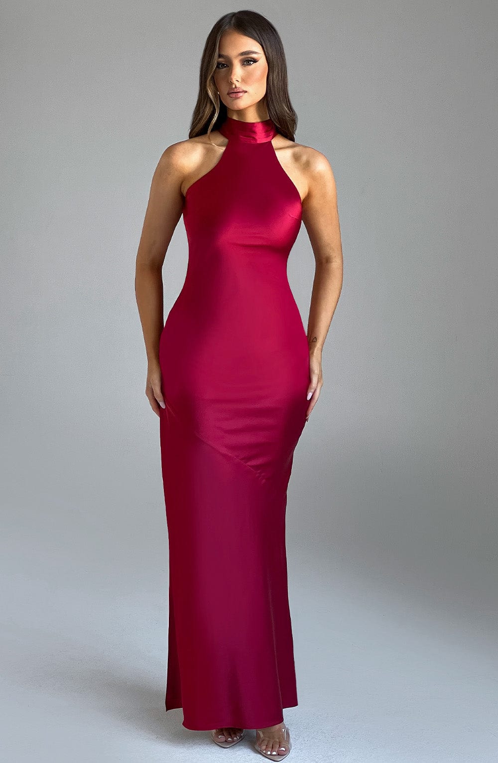 Etta Maxi Dress - Wine - Napalia